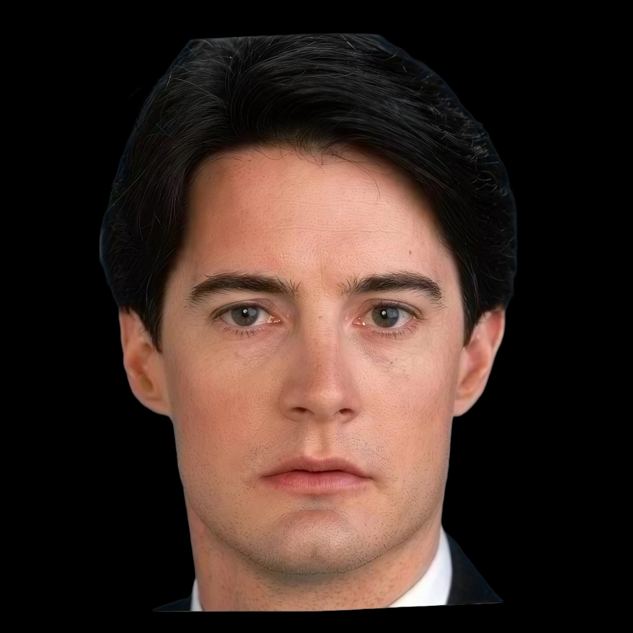 Kyle McLachlan, front profile