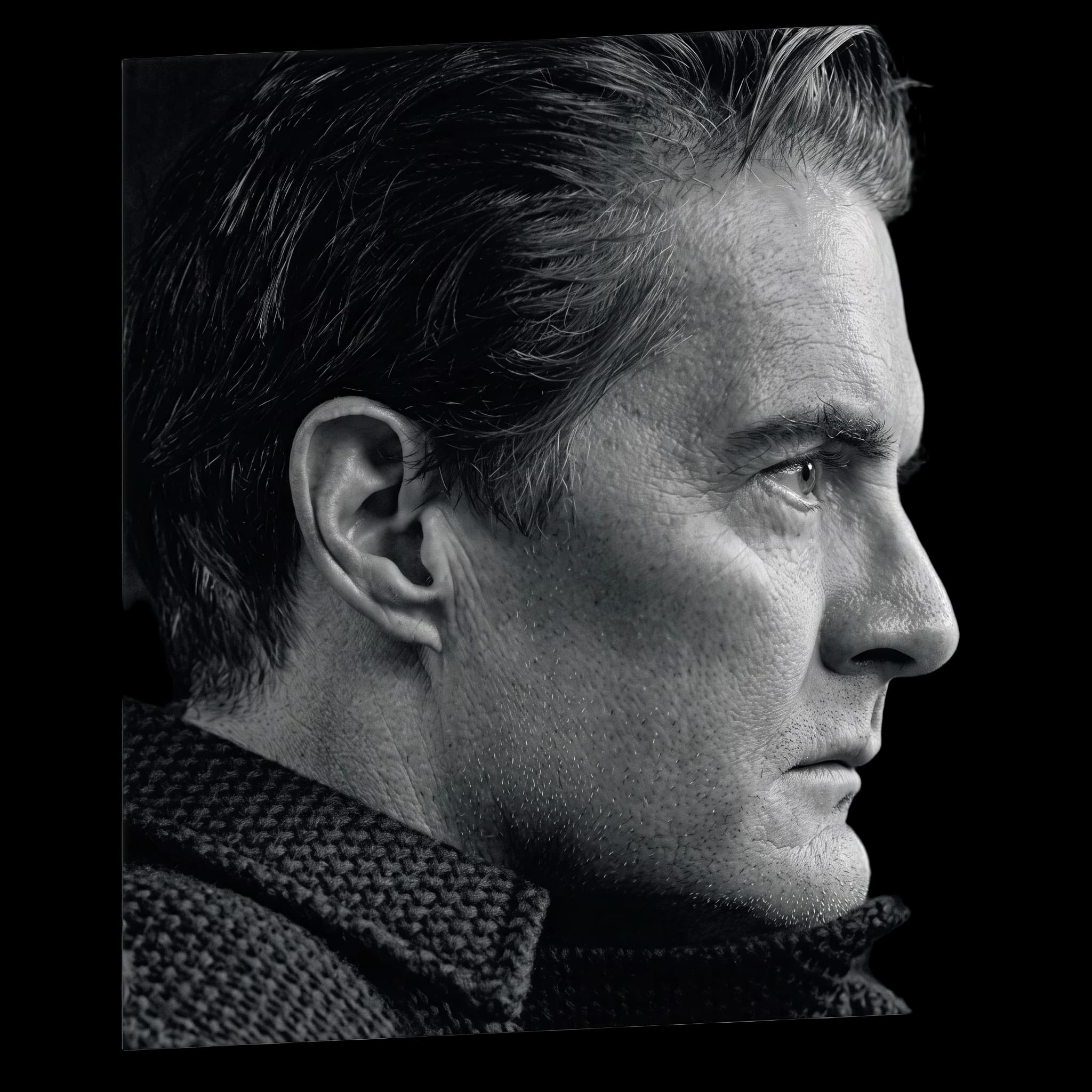 Kyle McLachlan, side profile