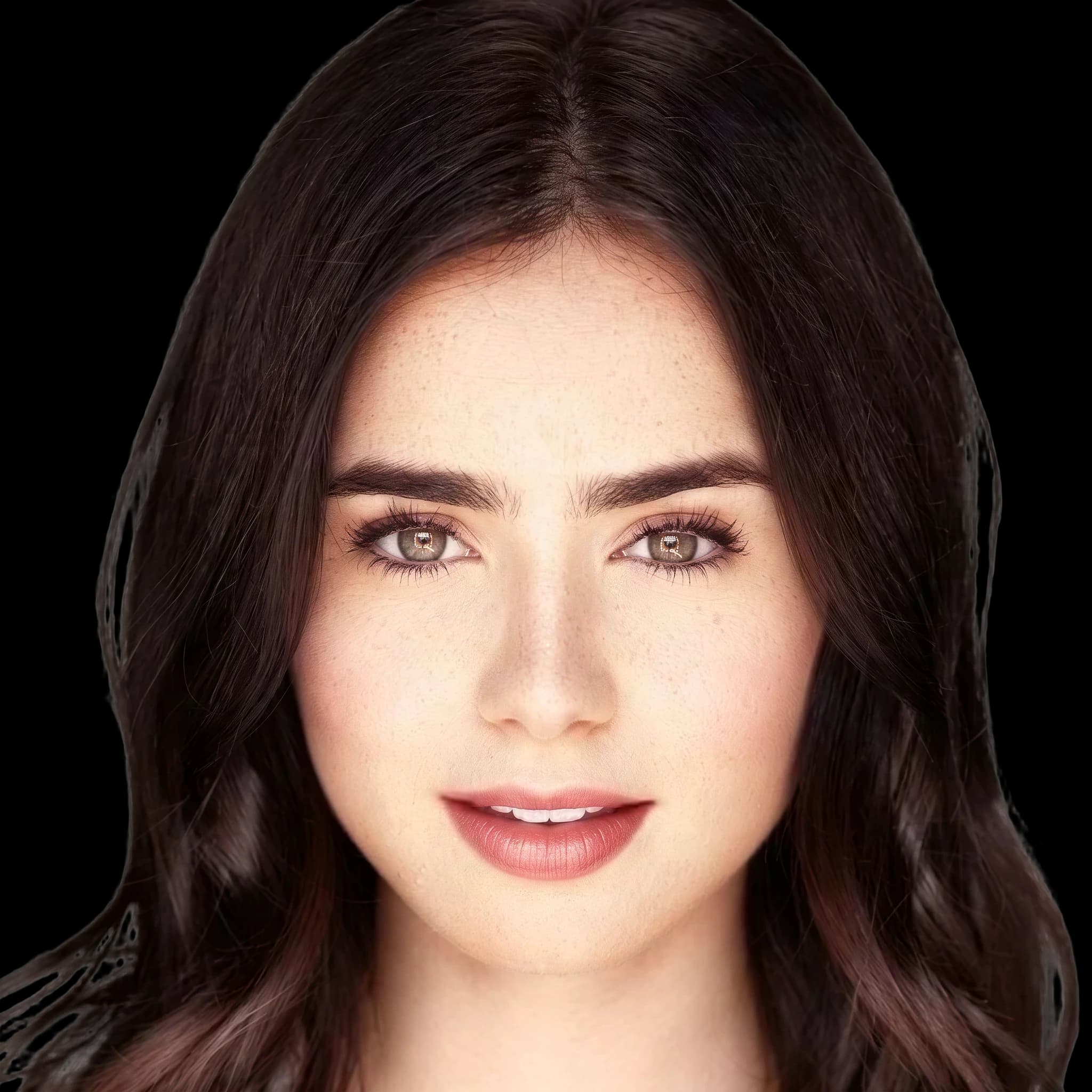 Lily Collins, Hyperpigmentation