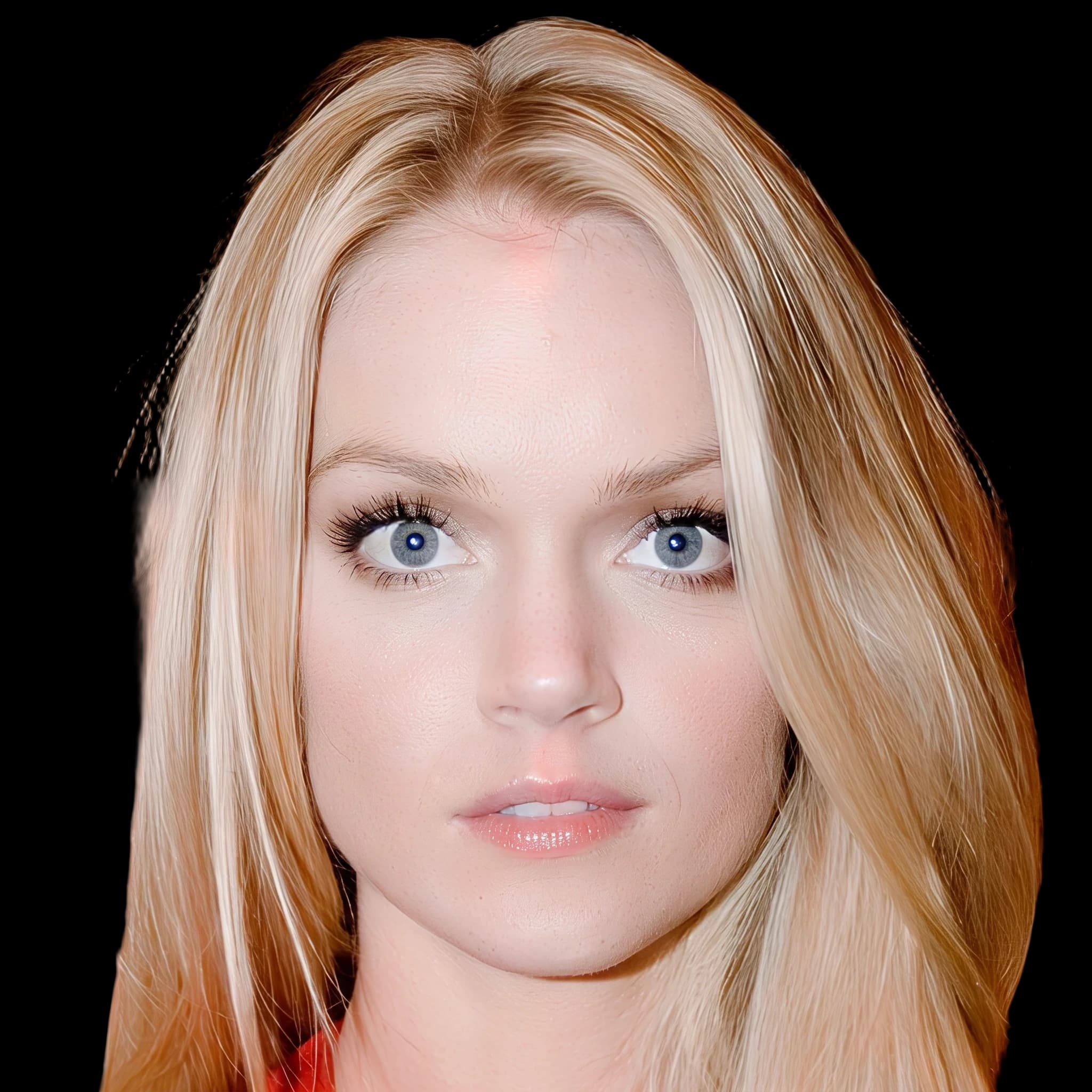 Lindsay Ellingson, front