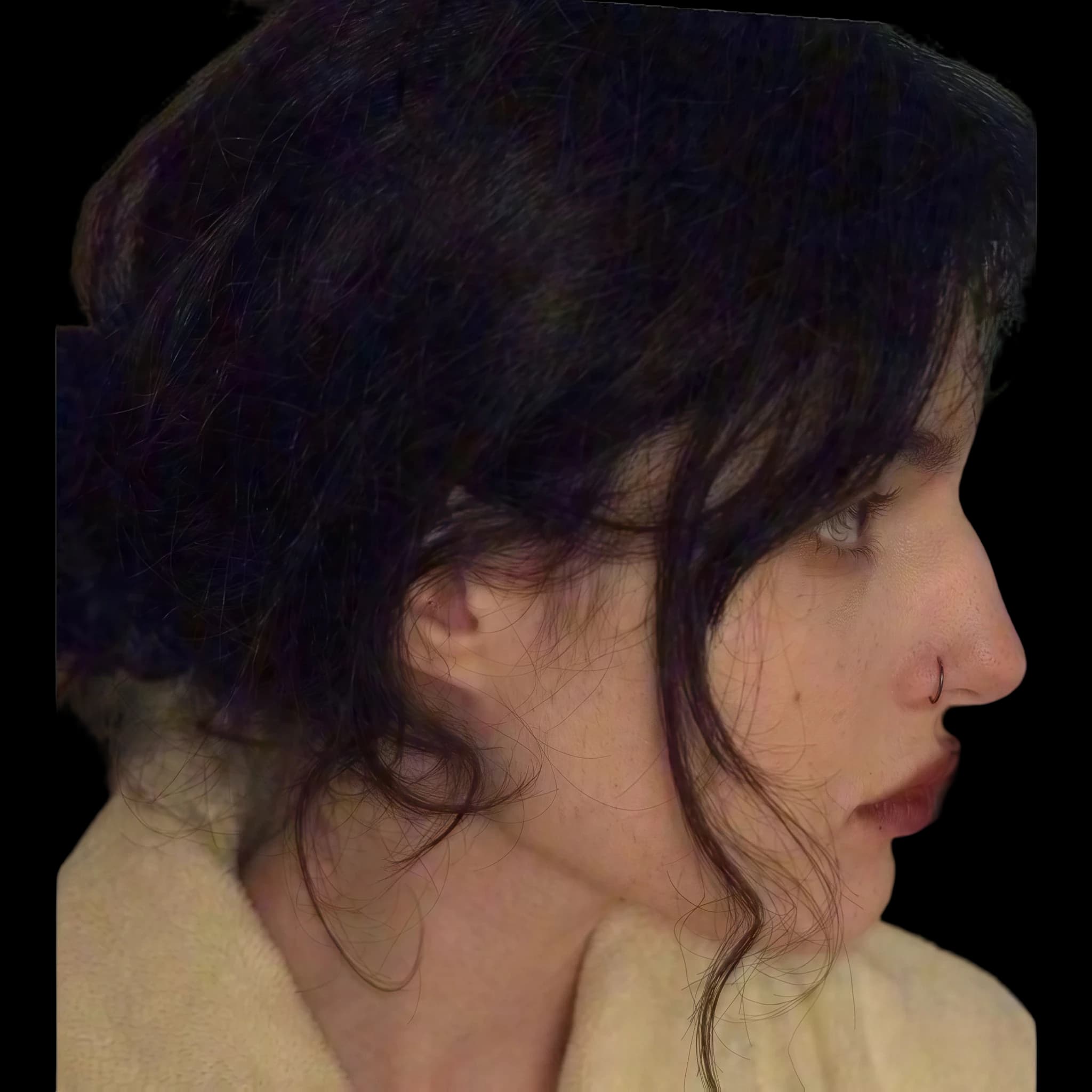 Maria Prisyazhnuk, side profile