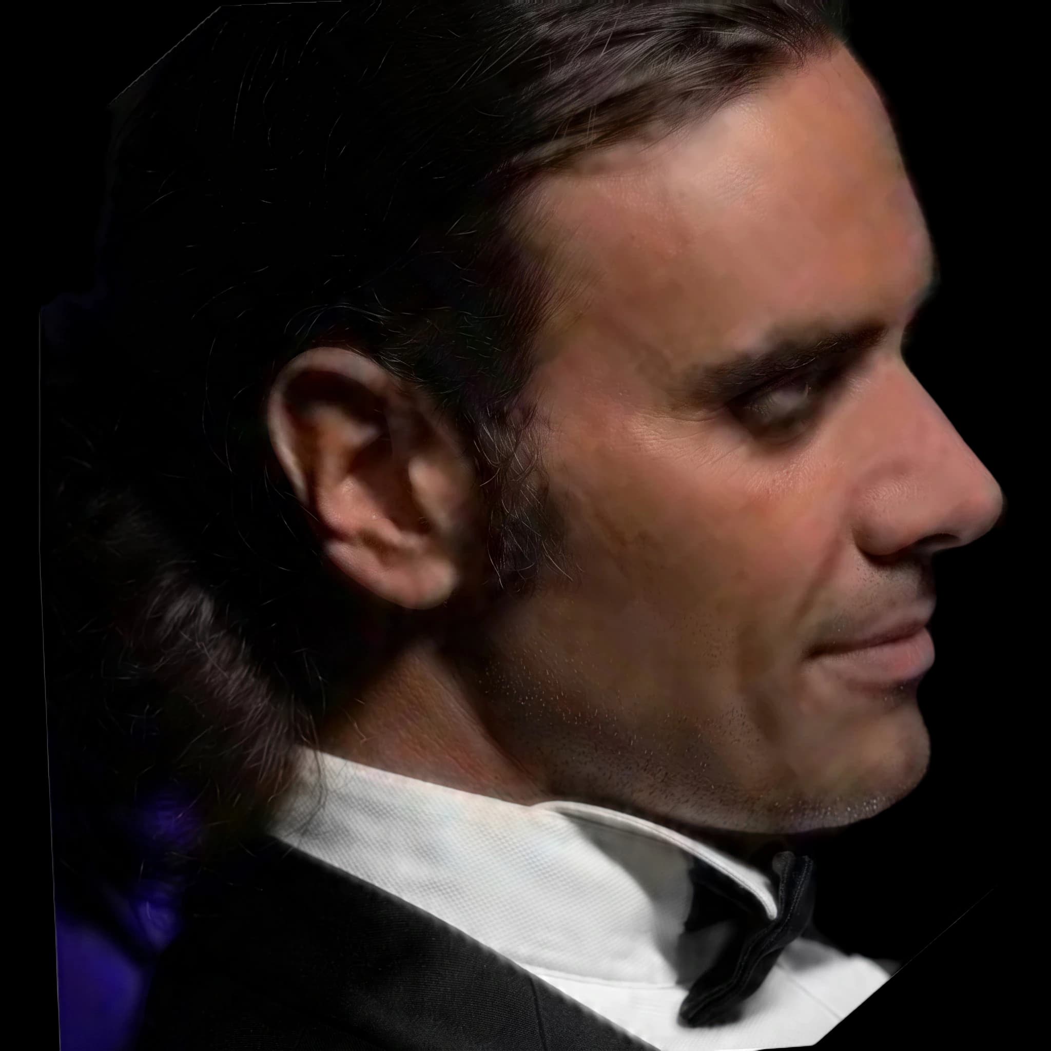 Massimmano Morra, side profile