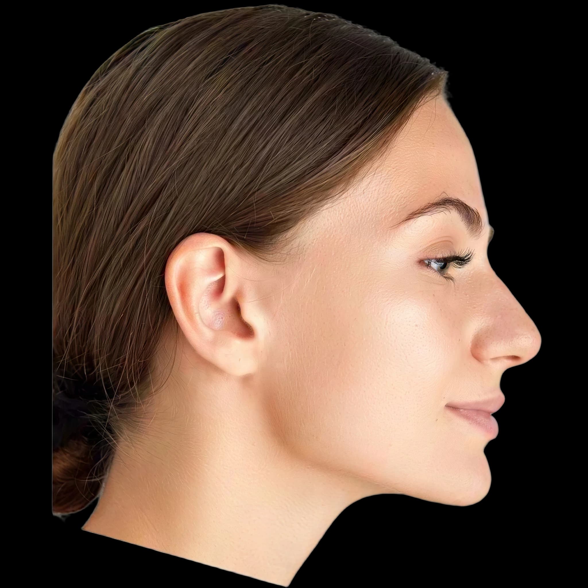 Mathematically Perfect Female Face, Orbital Vector
