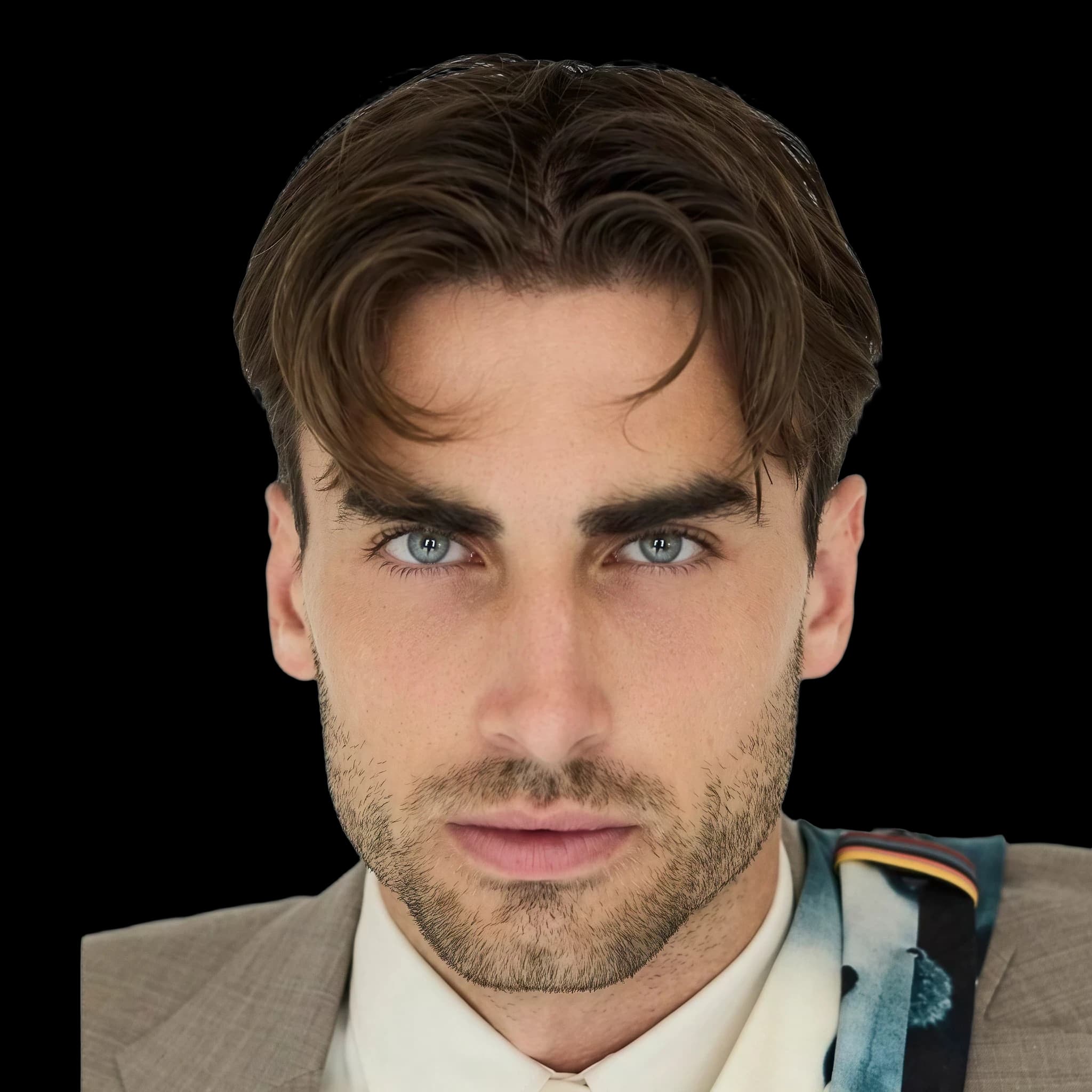 Matteo Gozzi, front profile