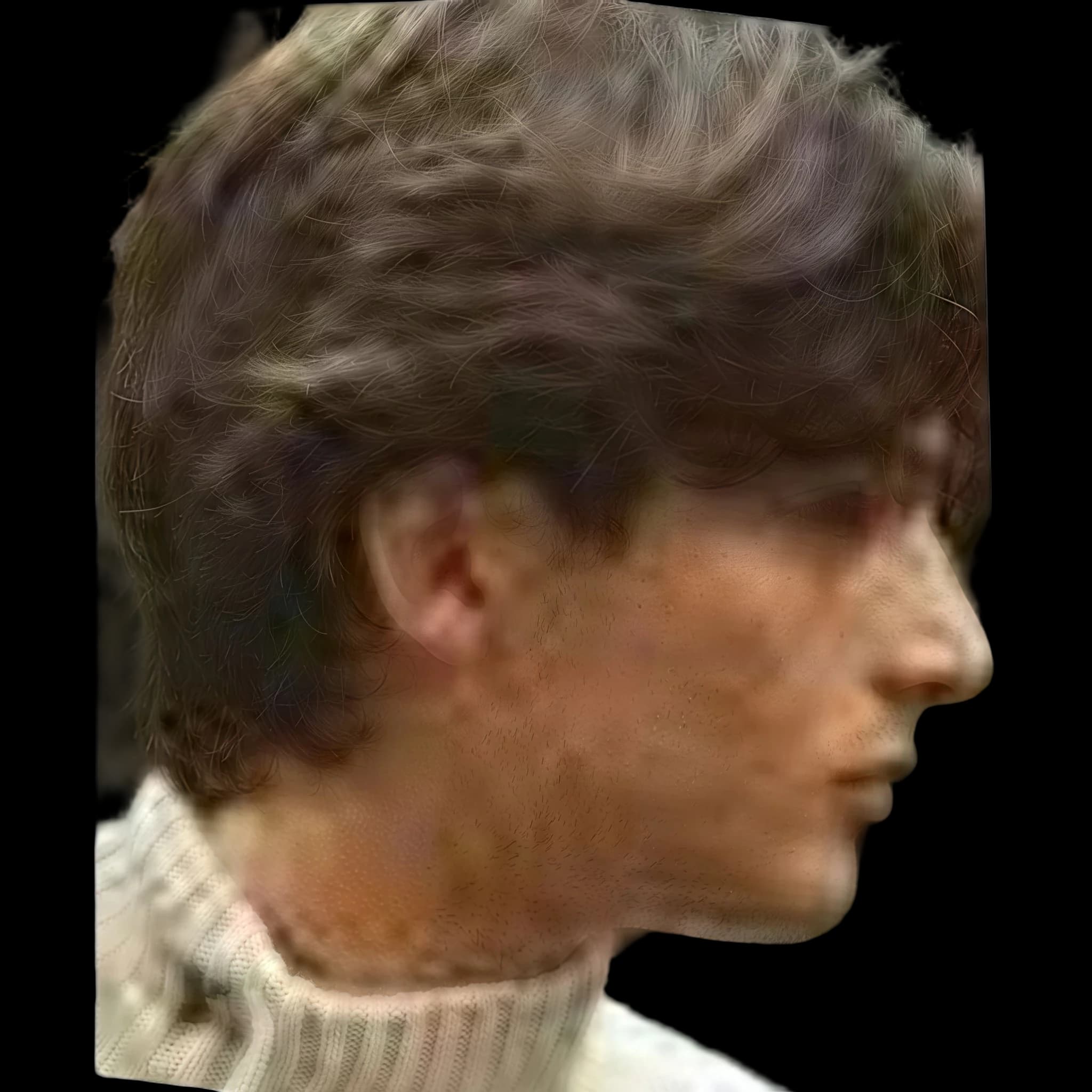 Mattia Basso, side profile