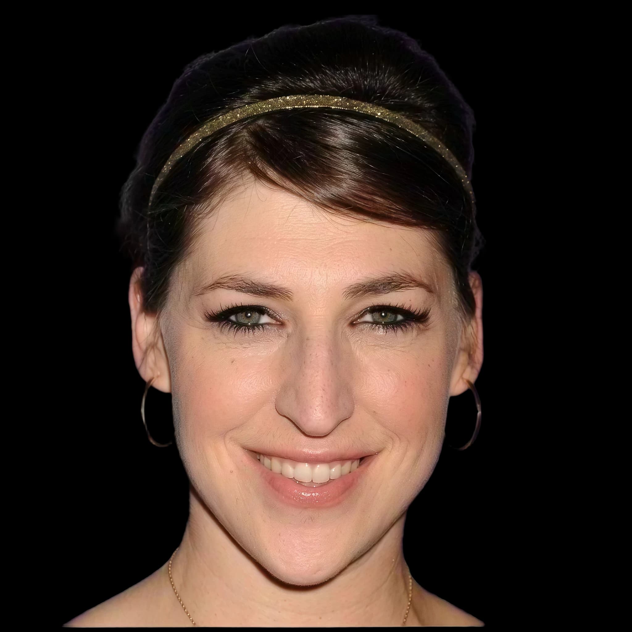 Mayim Bialik, front