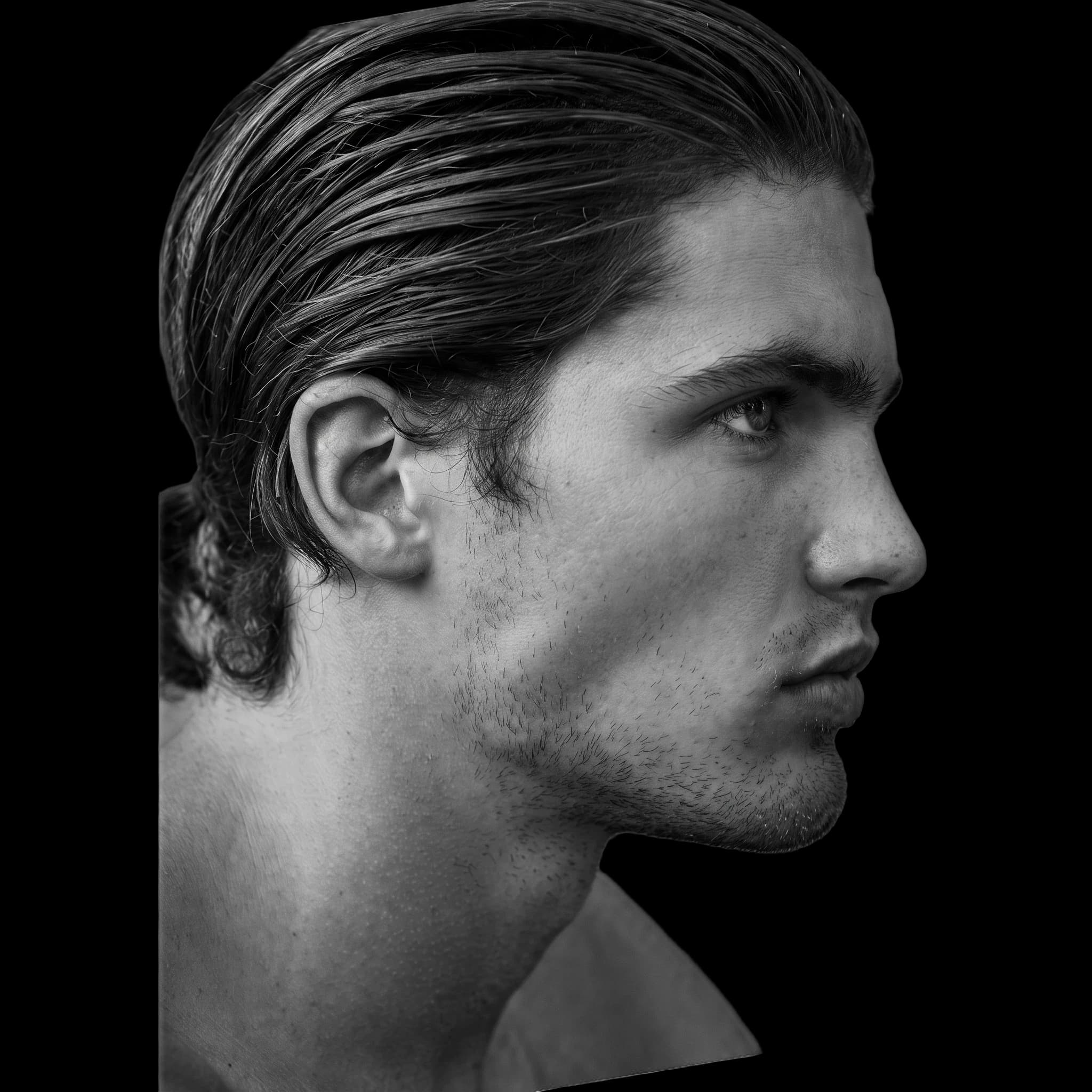 Miroslav Cech, side profile