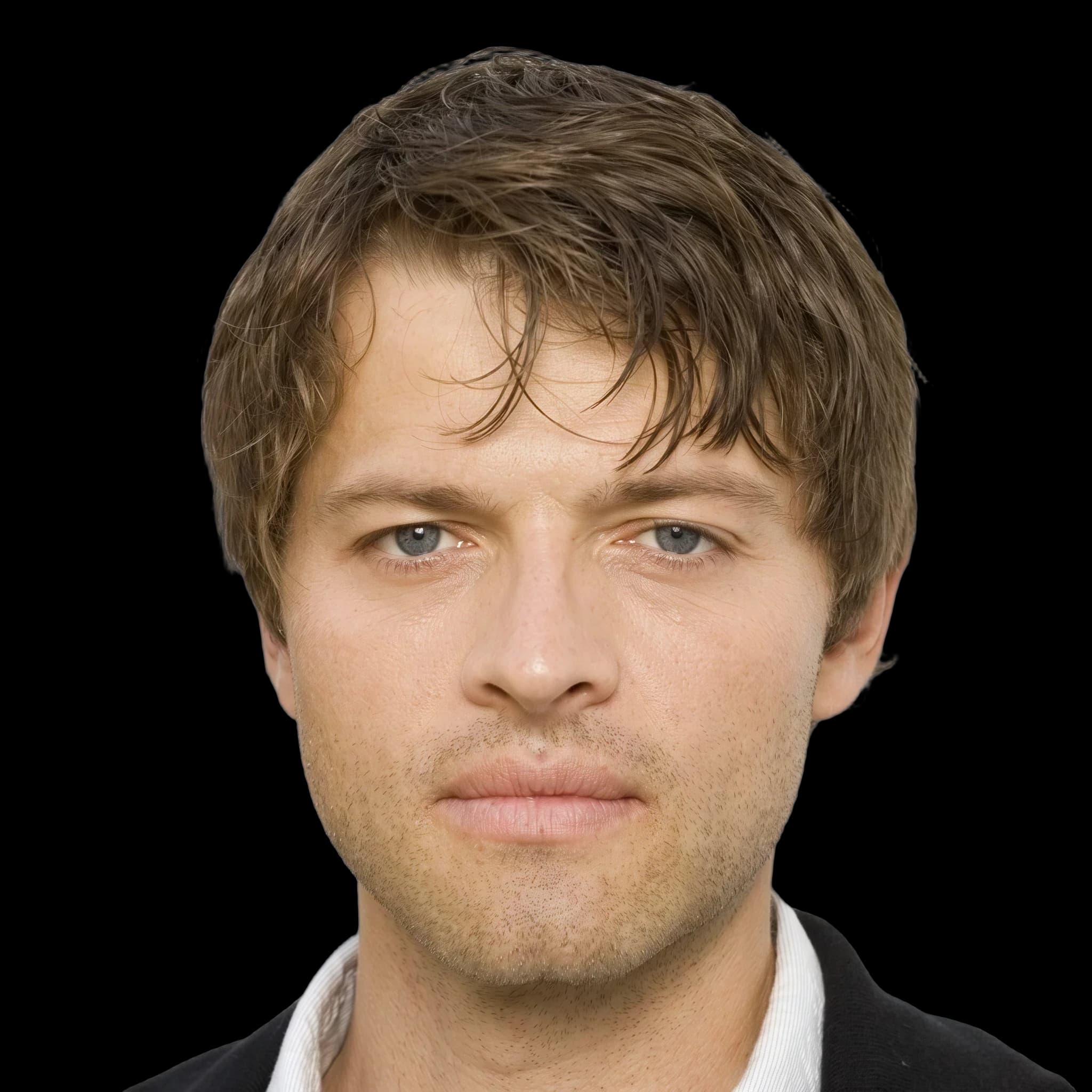 Misha Collins, Hypopigmentation