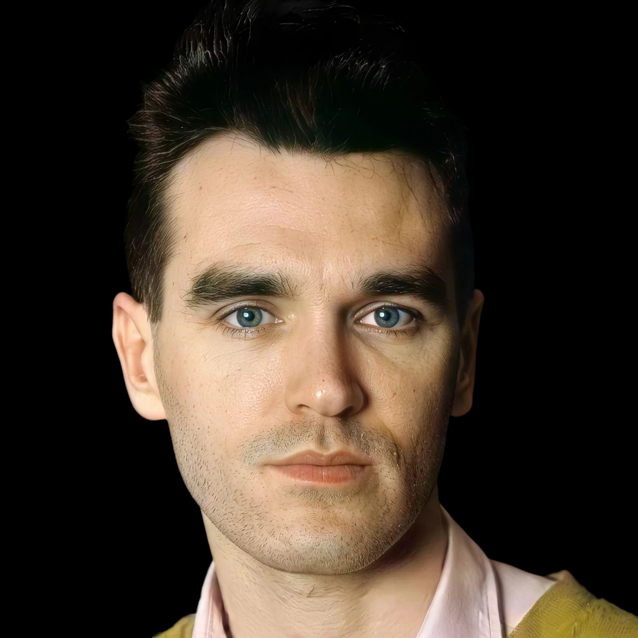 Morrissey, front profile