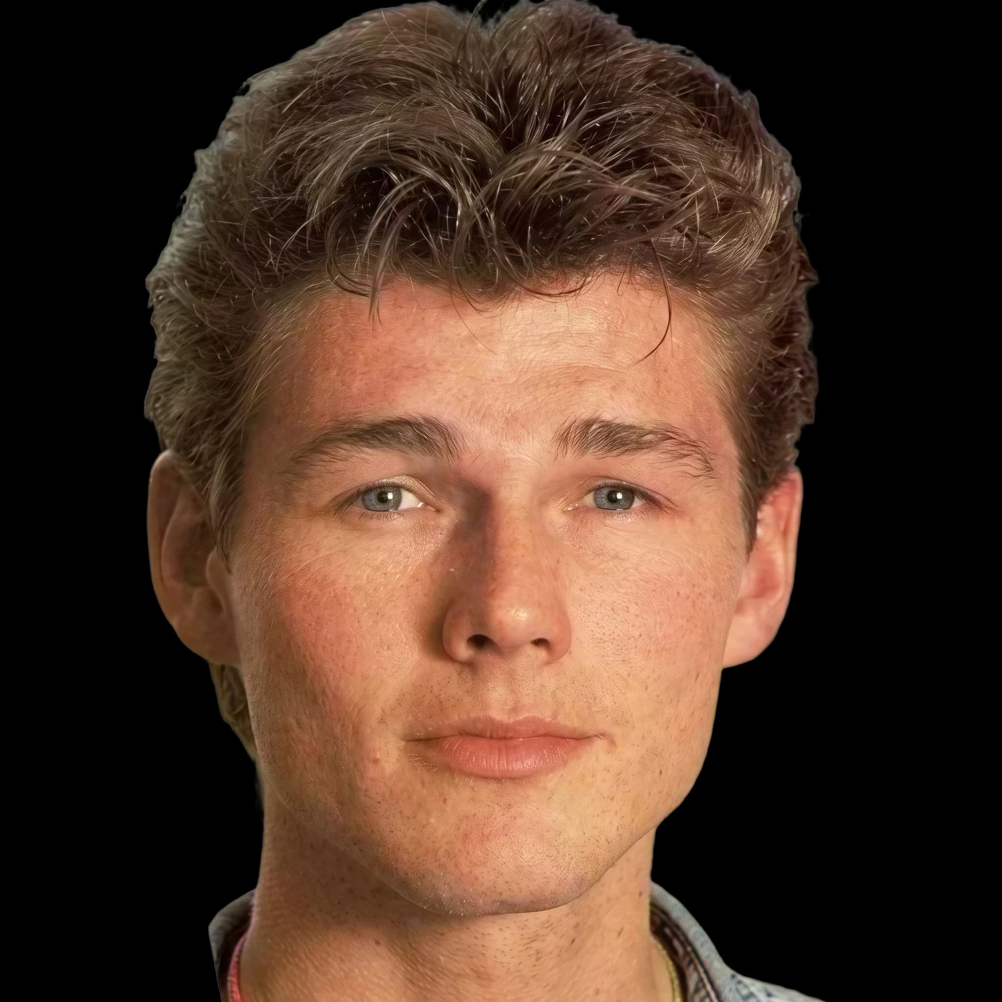 Morten Harket, front profile