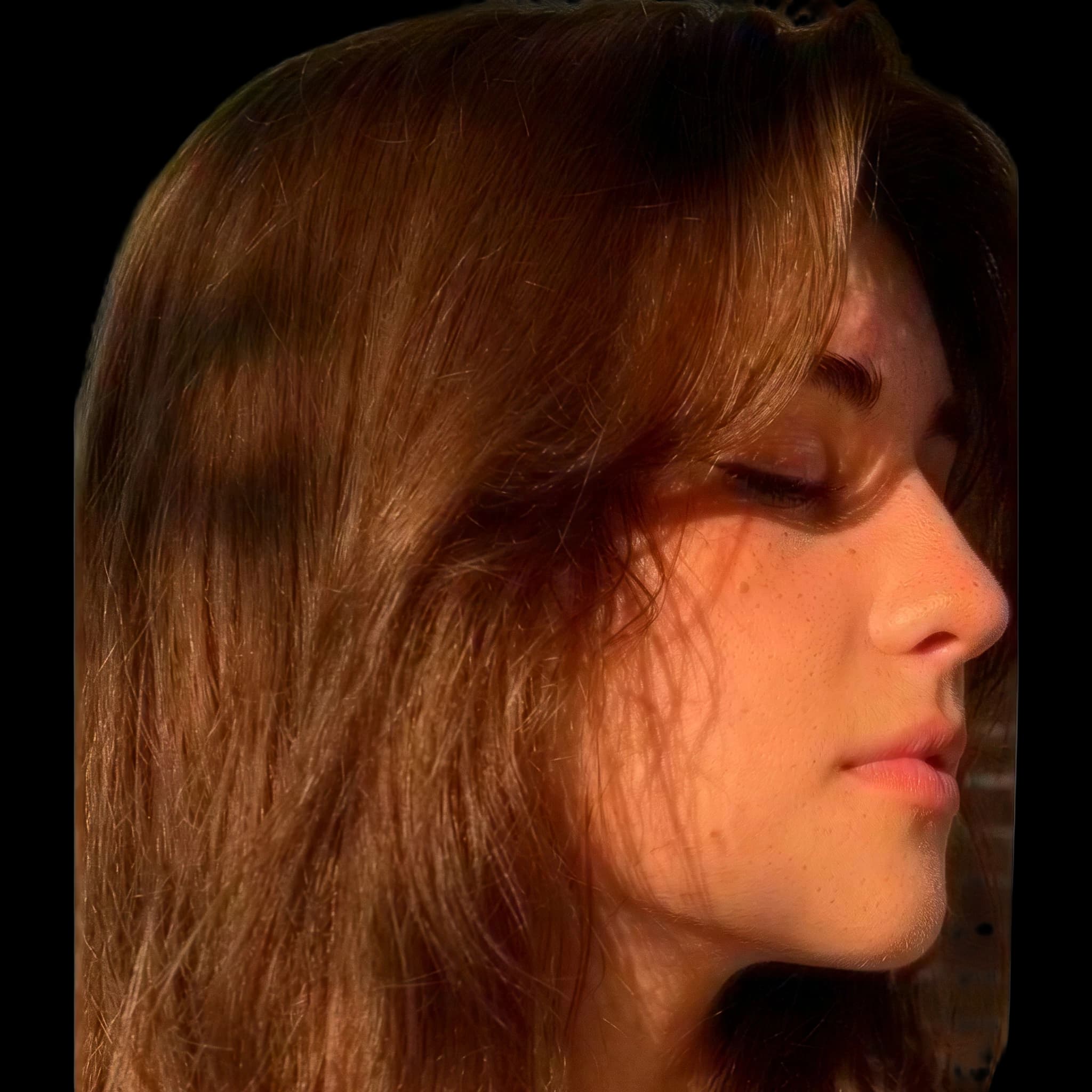 Myah Rodriguez, side profile