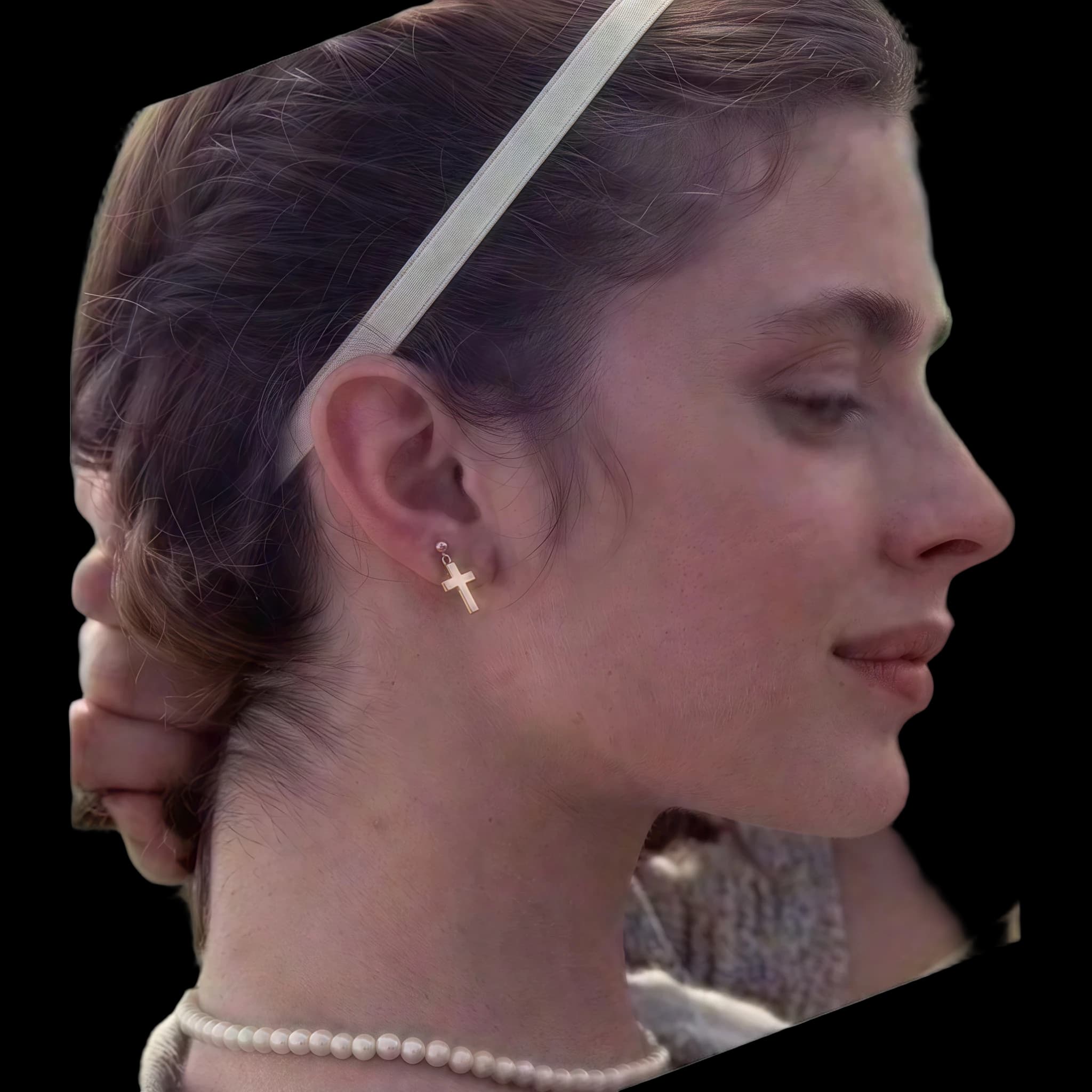 Nasstasja Kinski, side profile