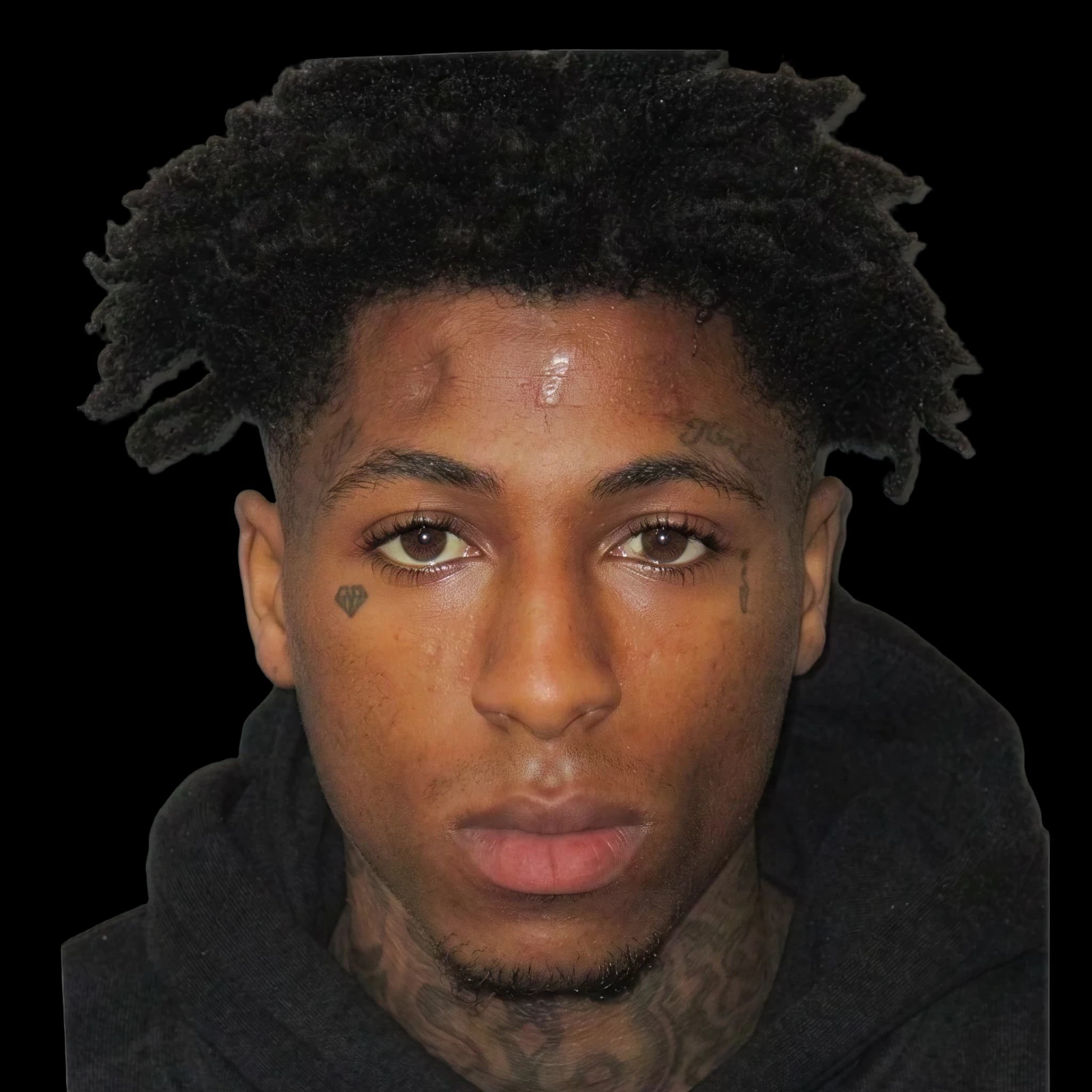 NBA YoungBoy, Ear Protrusion Ratio