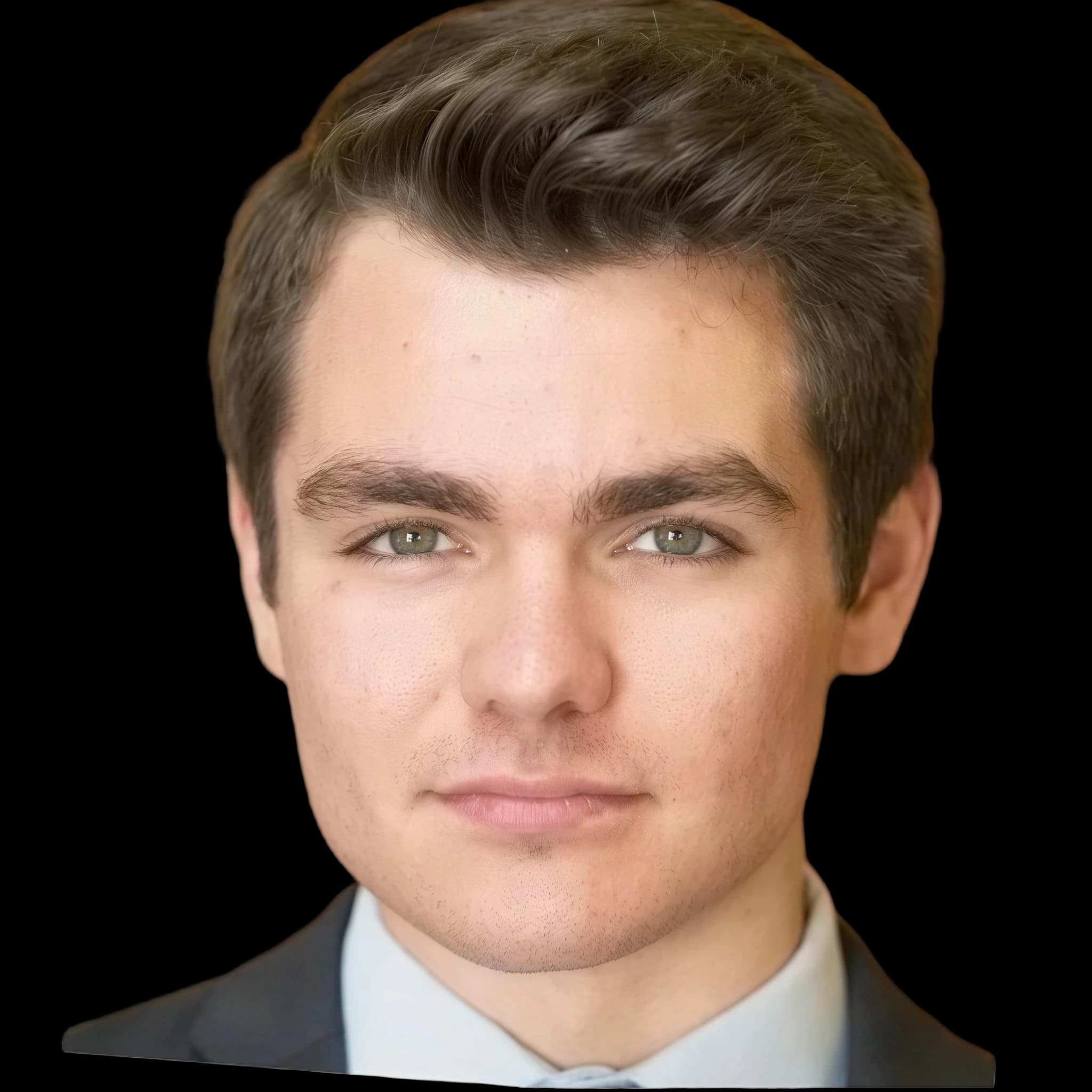 Nick Fuentes, Nose Tip Position