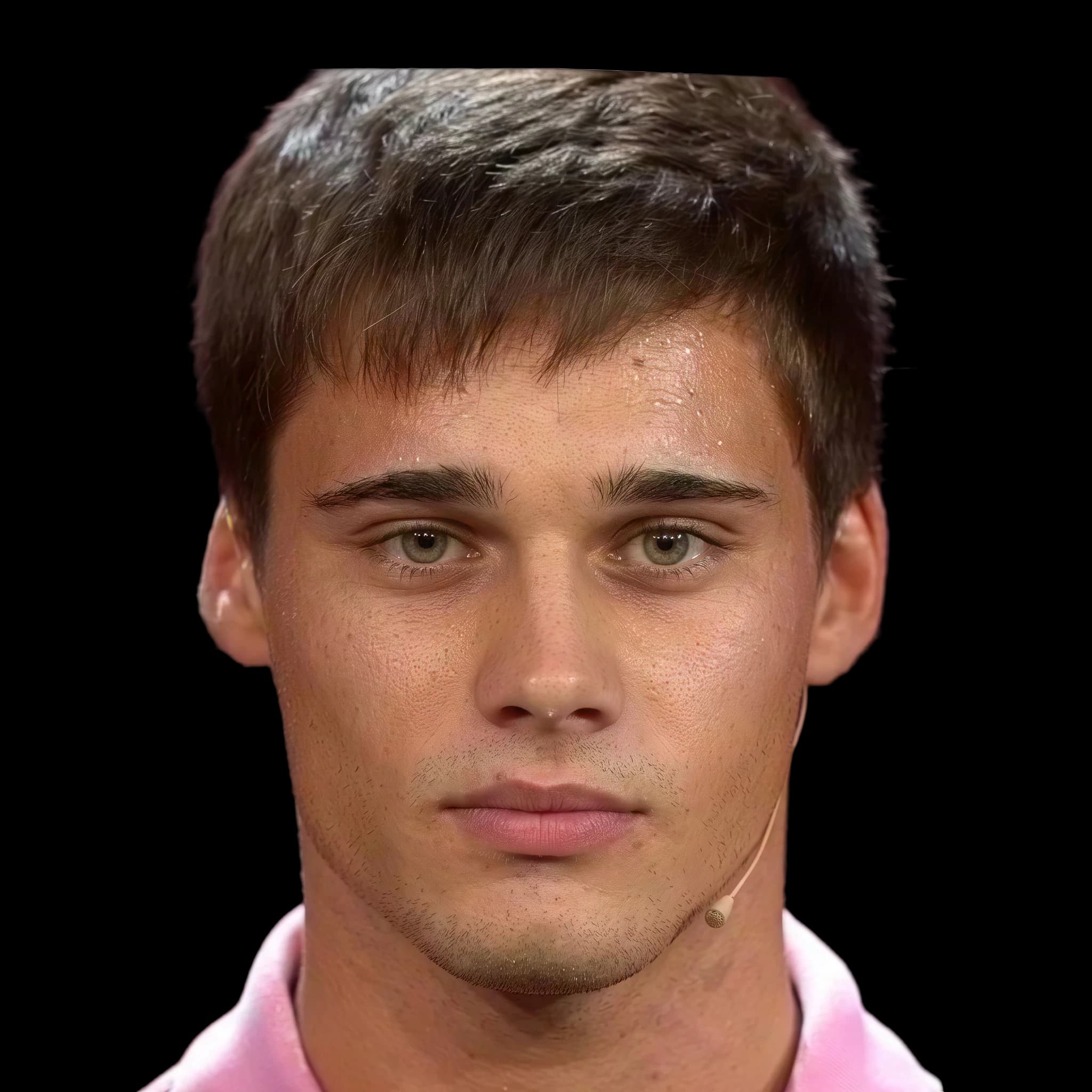 Nikola Lazić (Das Supertalent), front profile