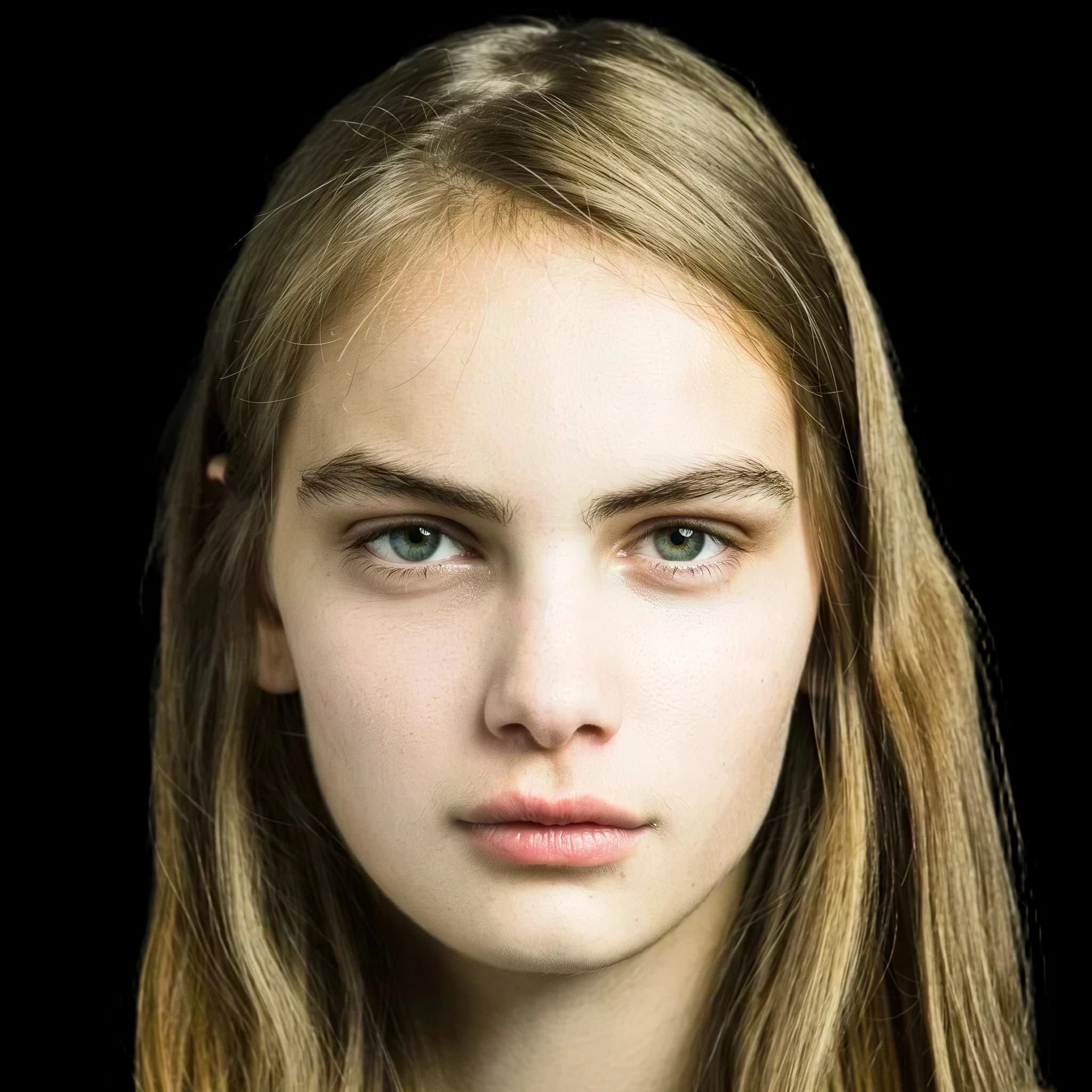 Nina Marker, front profile