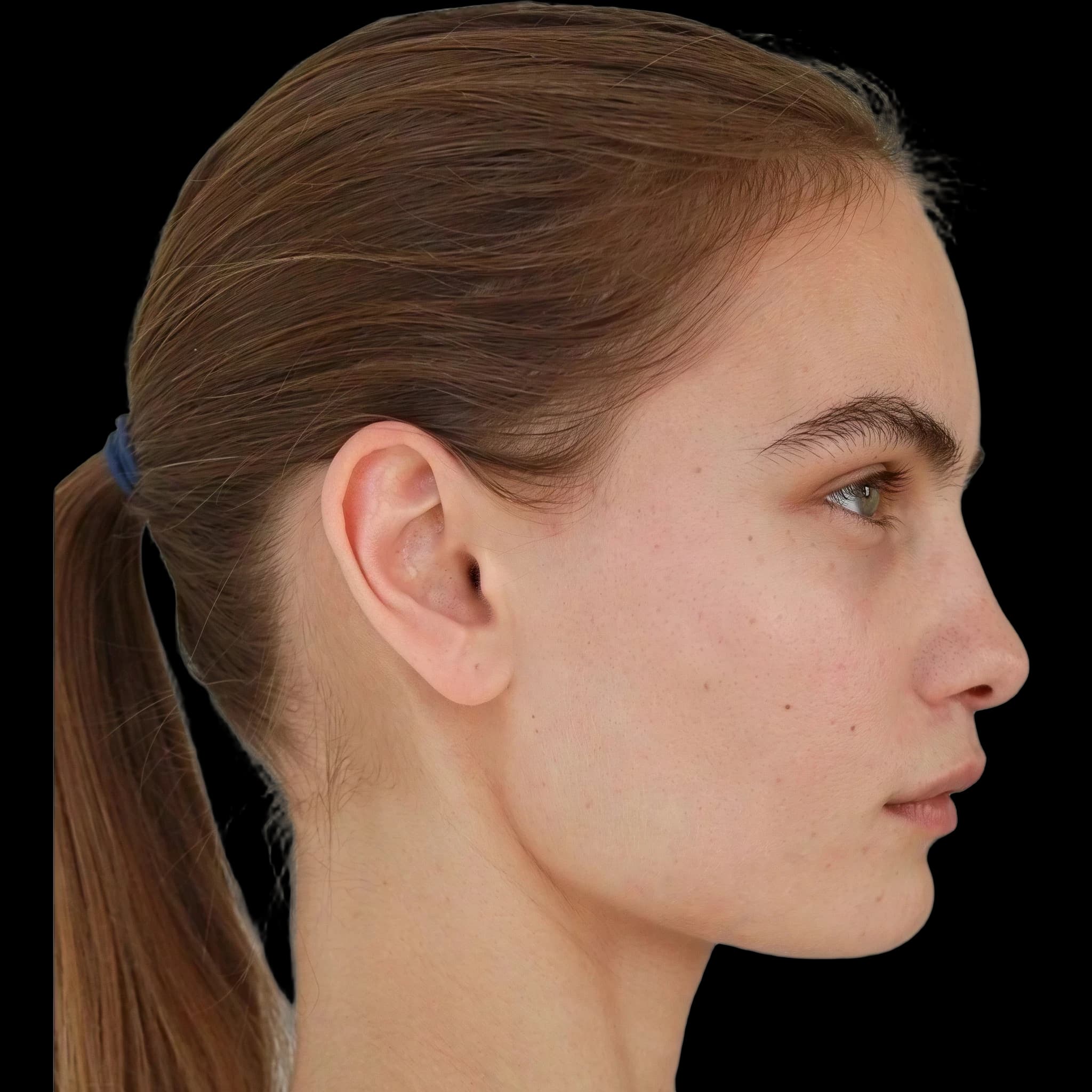 Nina Marker, side profile