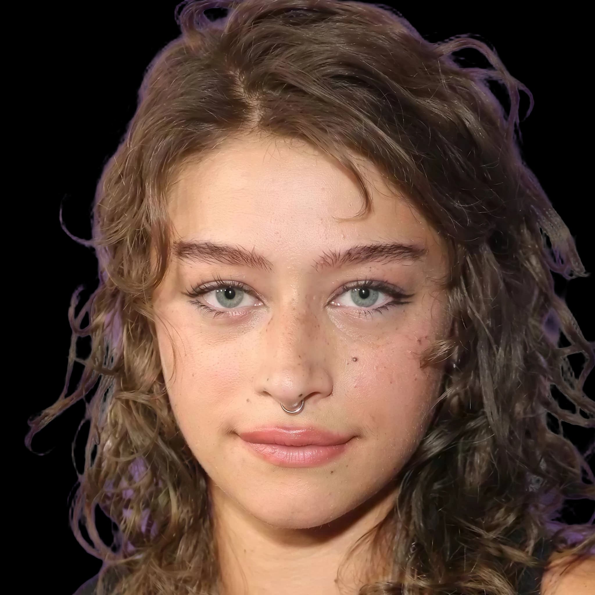 Odessa A'zion, Eyebrow Asymmetry