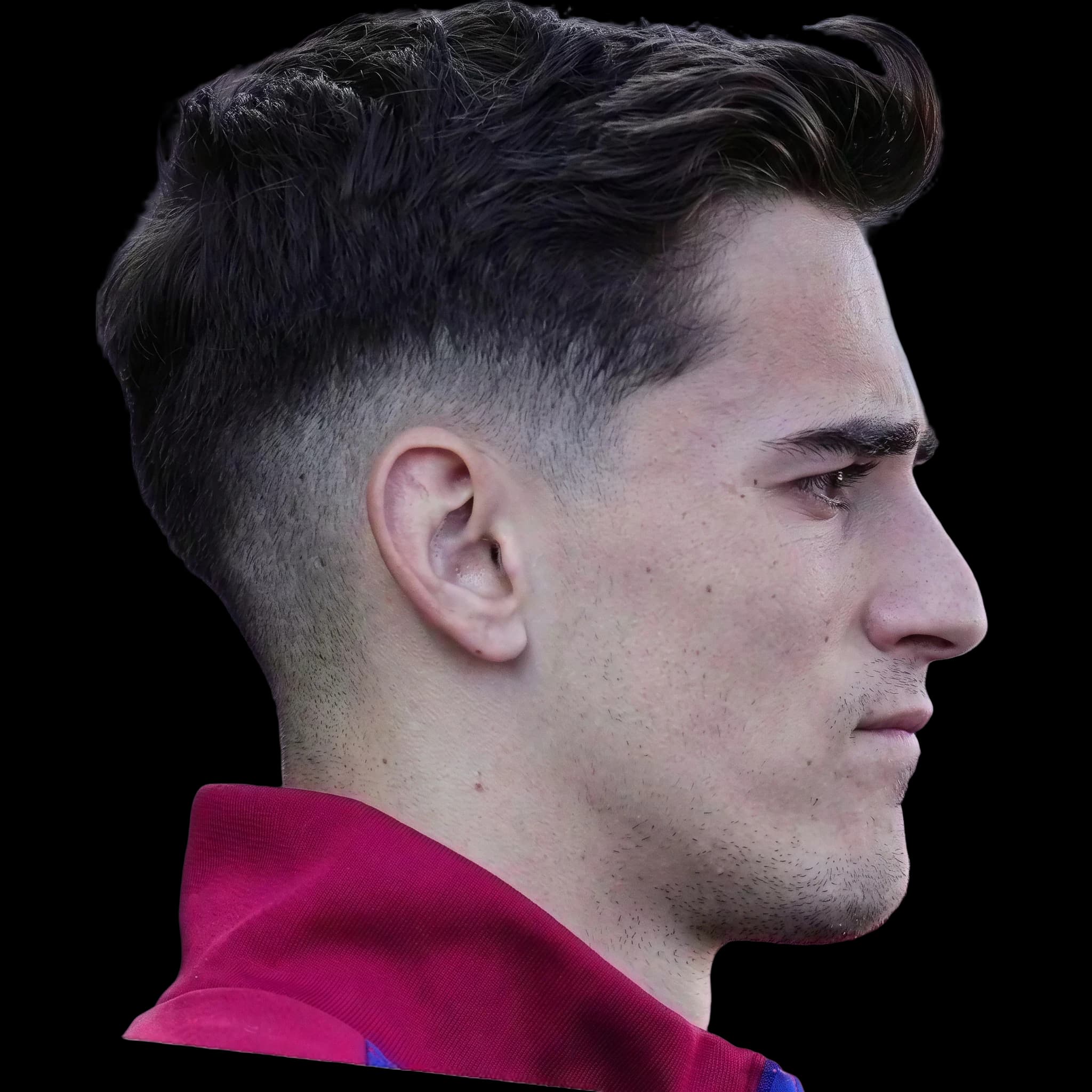 Pablo Gavi, Upper Lip S-Line Position