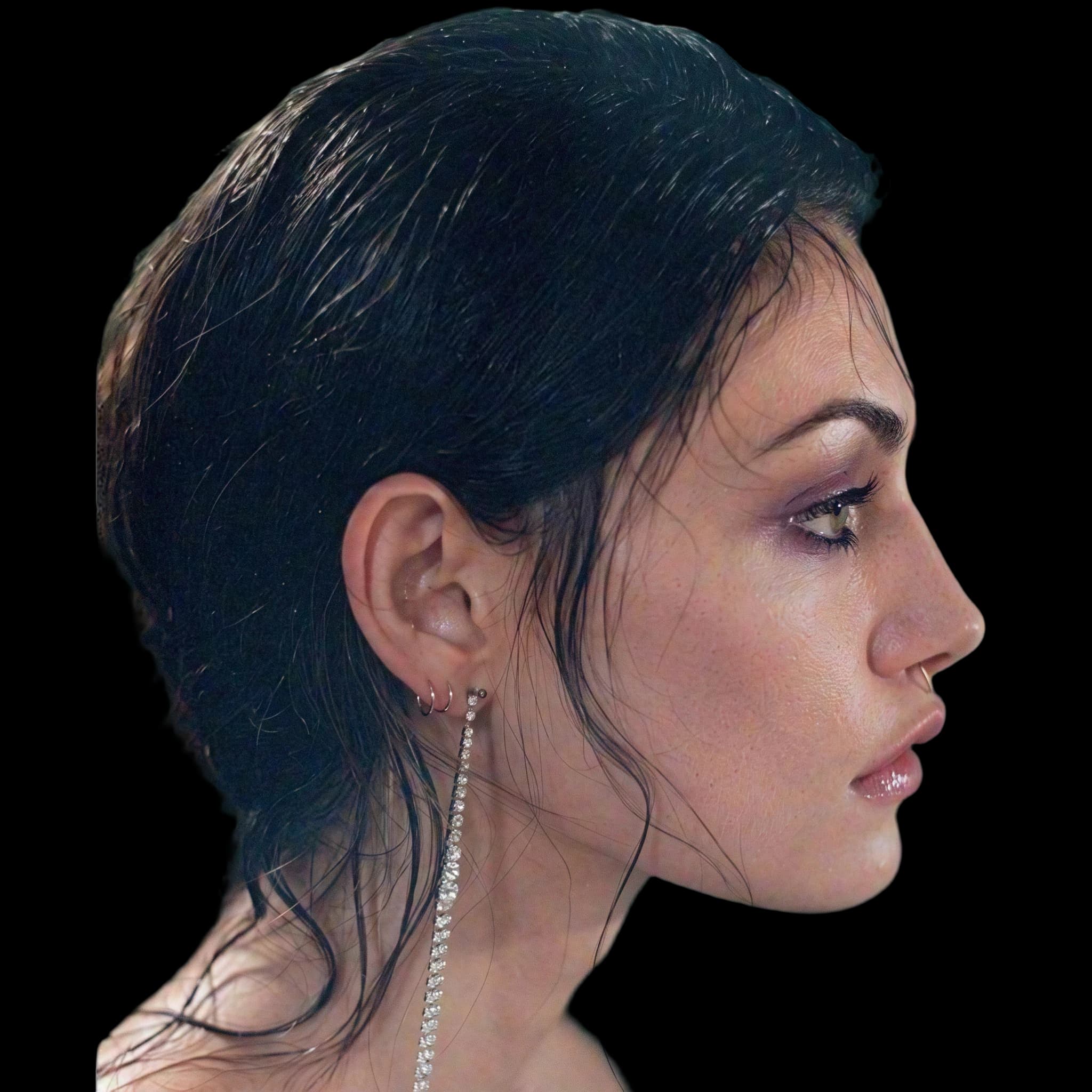 Phoebe Tonkin, Upper Forehead Slope
