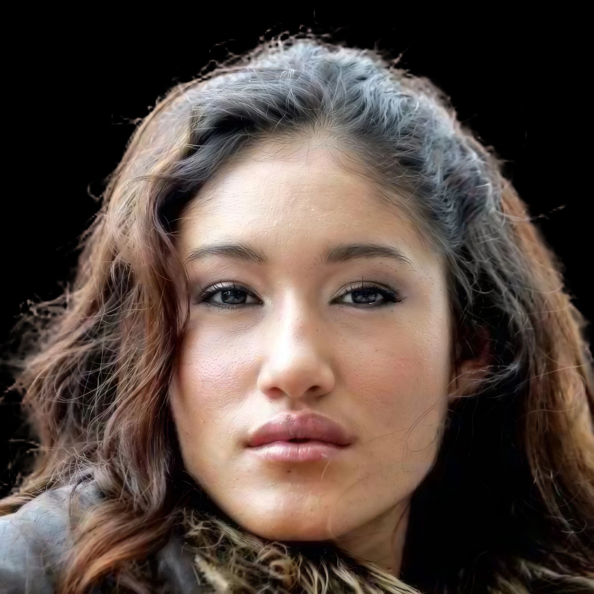Q'orianka Kilcher, front profile