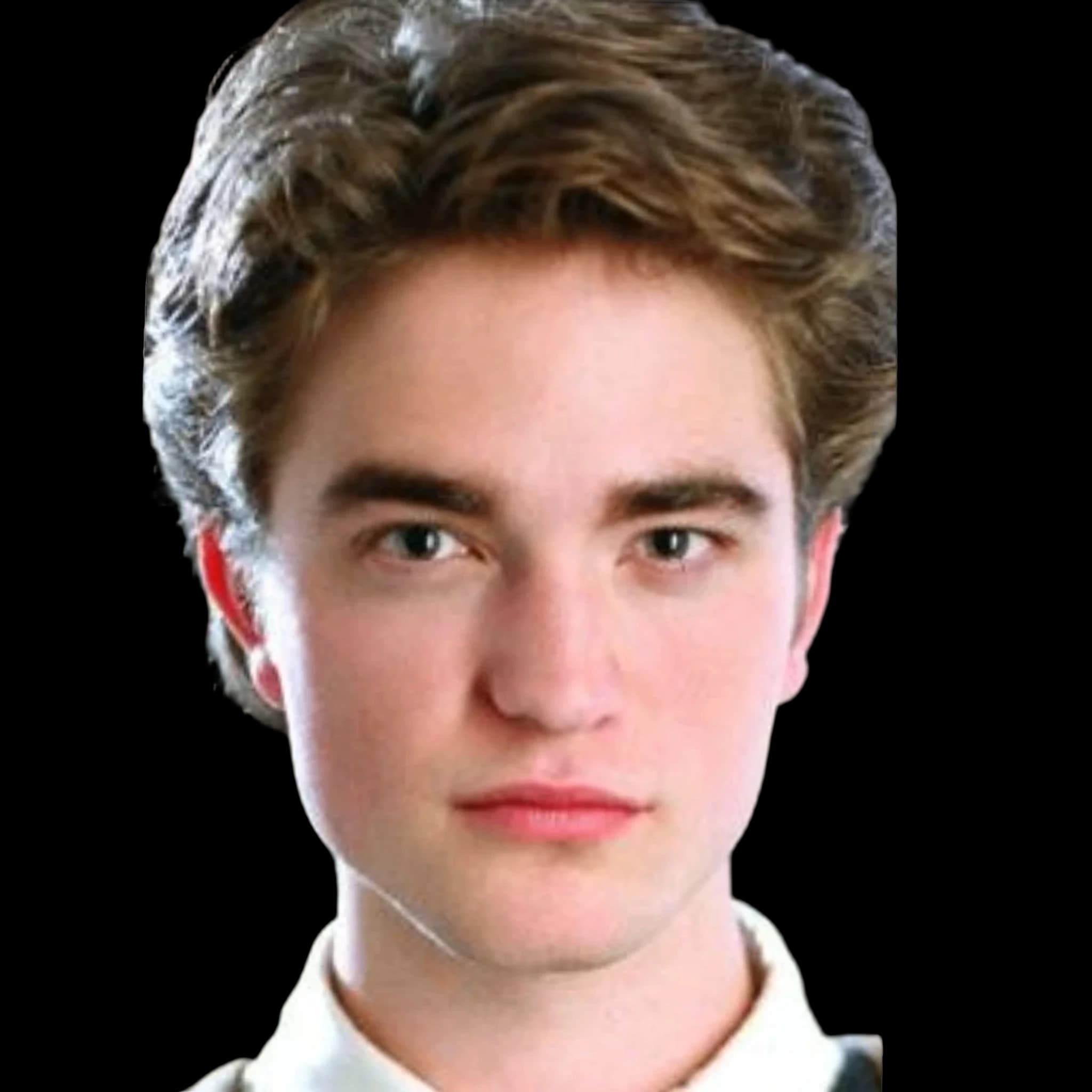 Robert Pattinson (teen), front profile