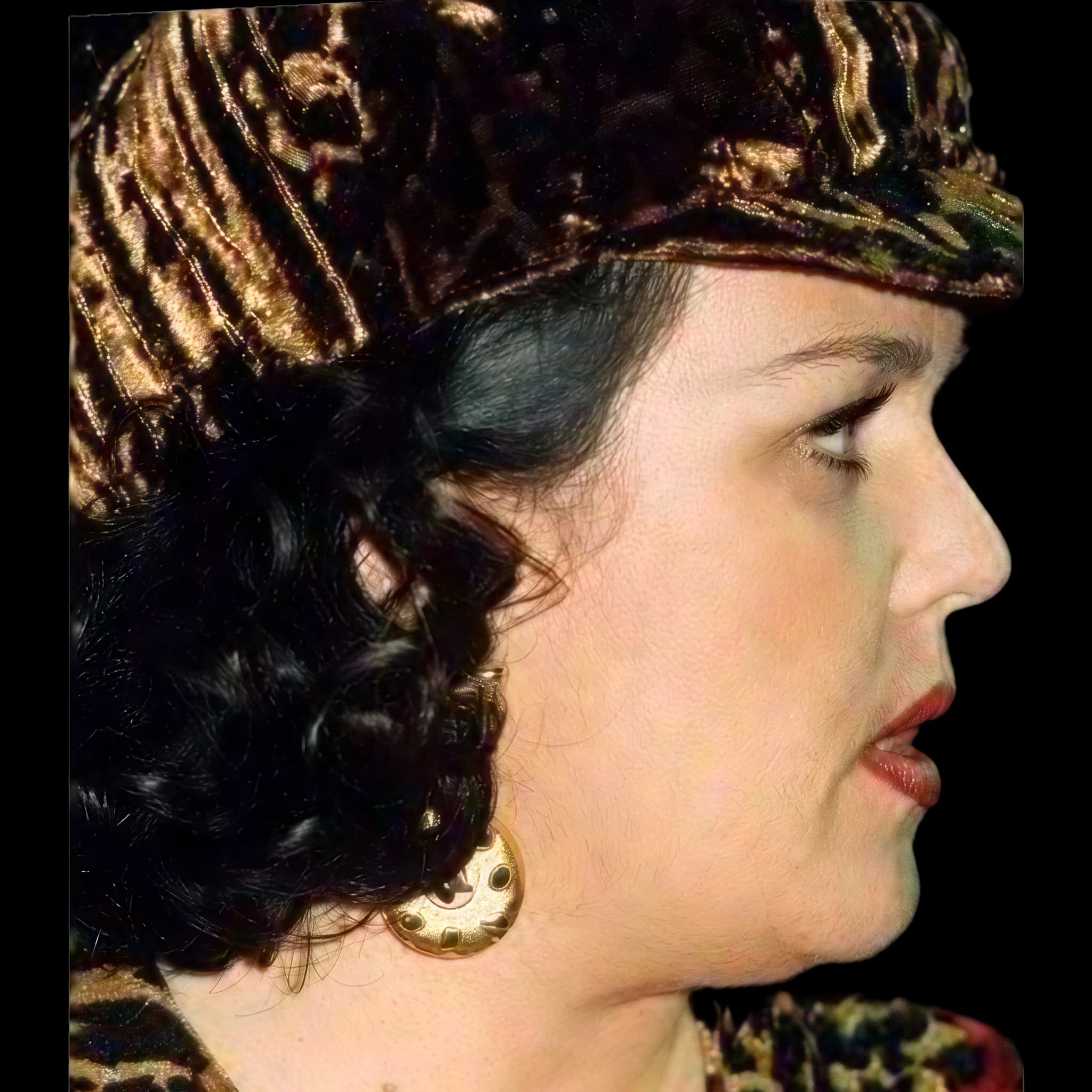 Rosie O'Donnell, side profile