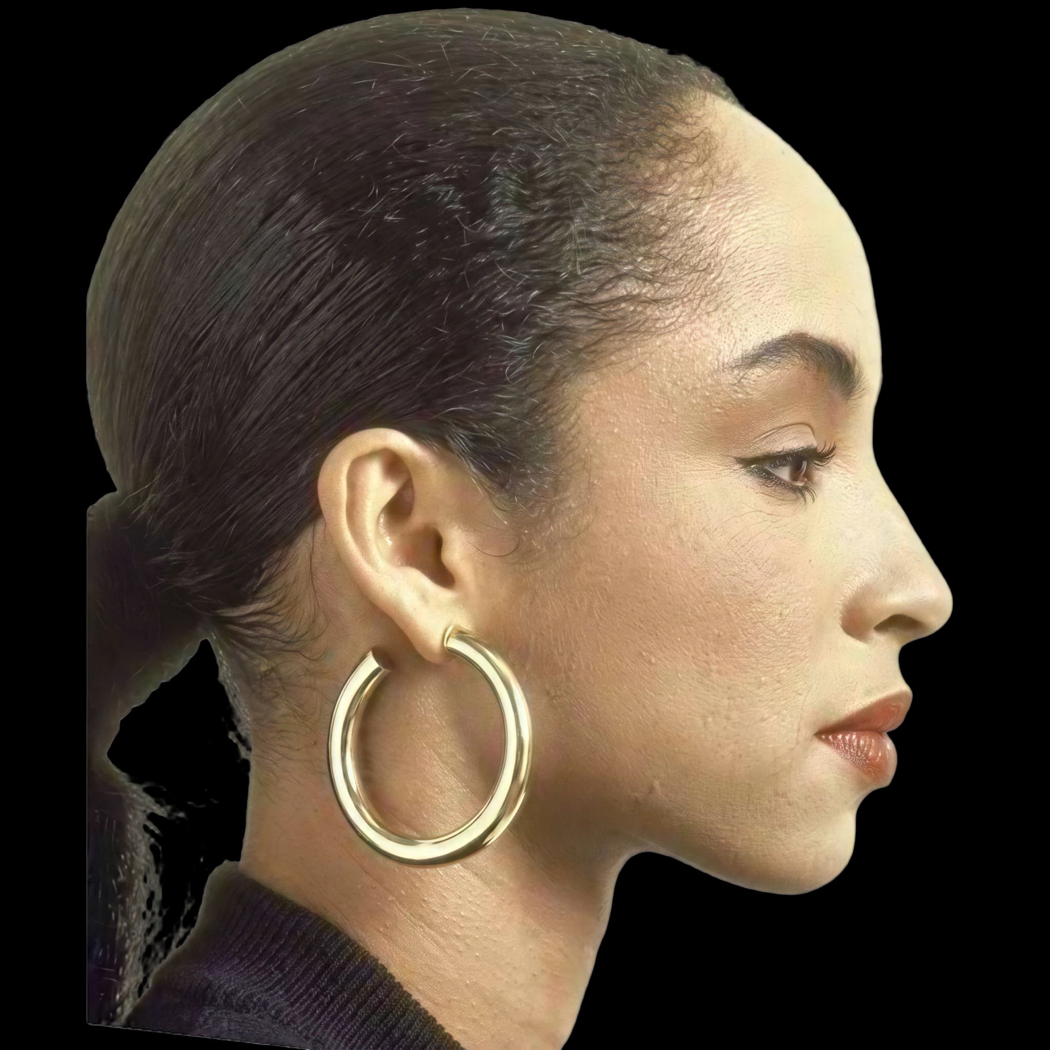 Sade, Nasofacial Angle
