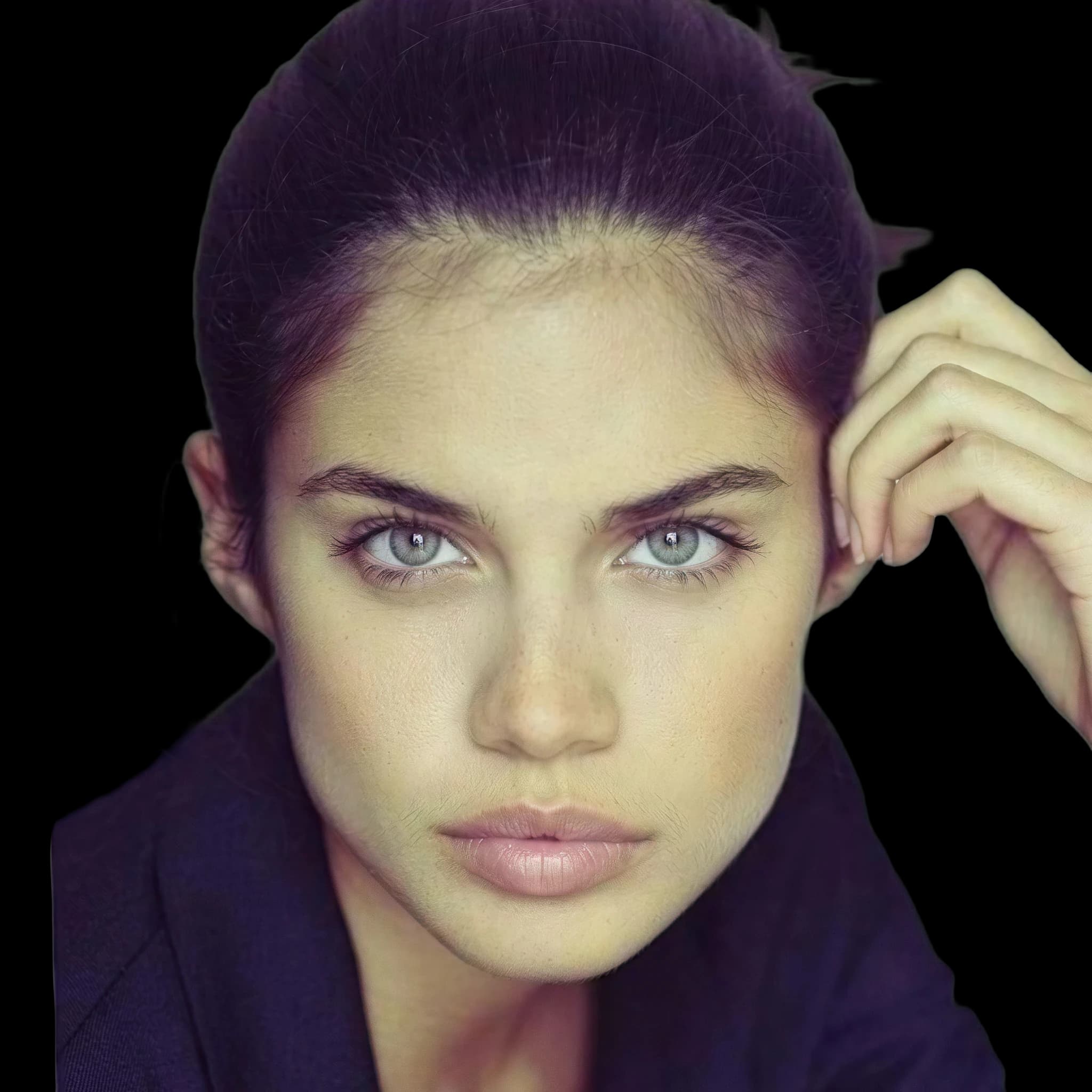 Sara Sampaio, Cheek Leanness & Ogee Curve