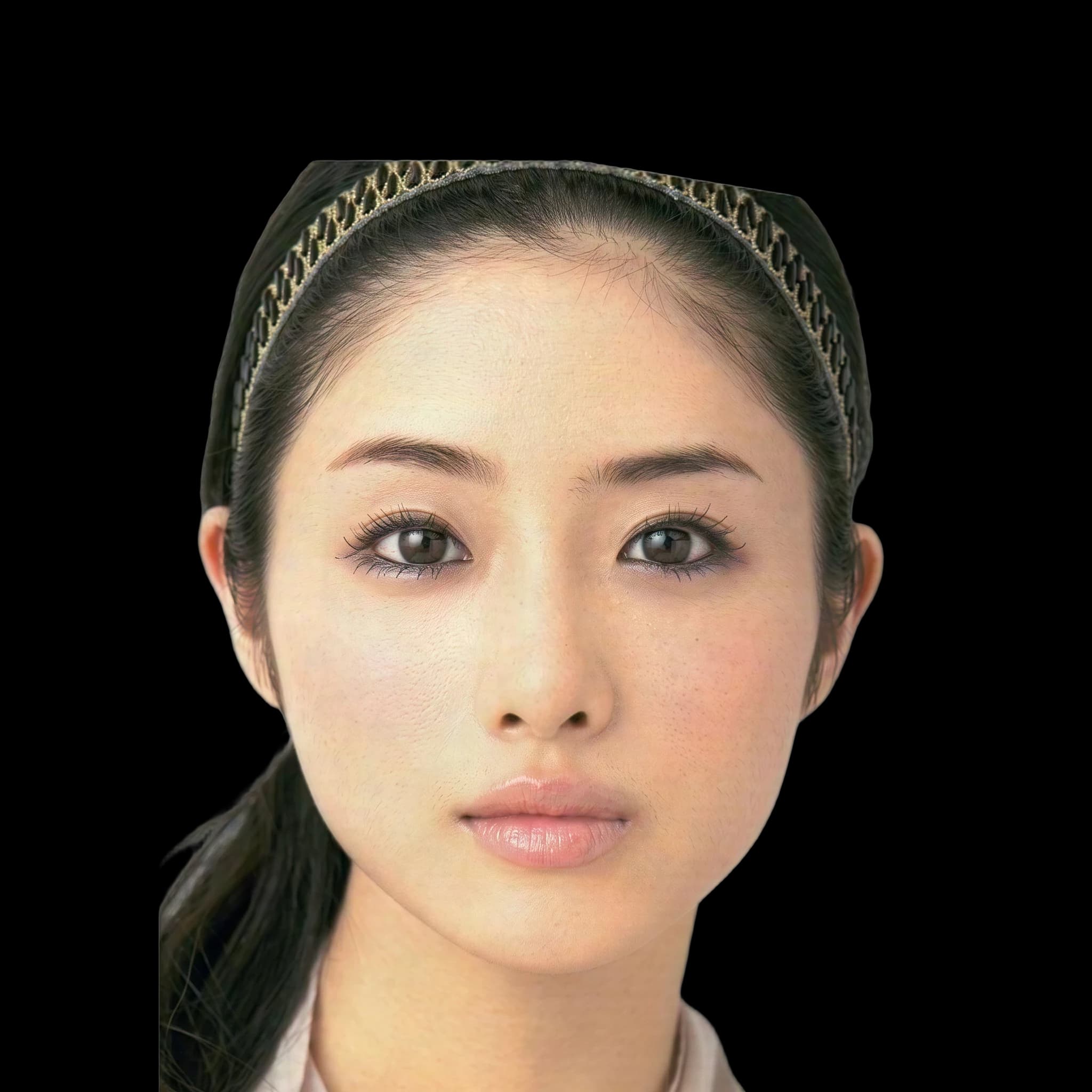 Satomi Ishihara, Cheekbone Prominence