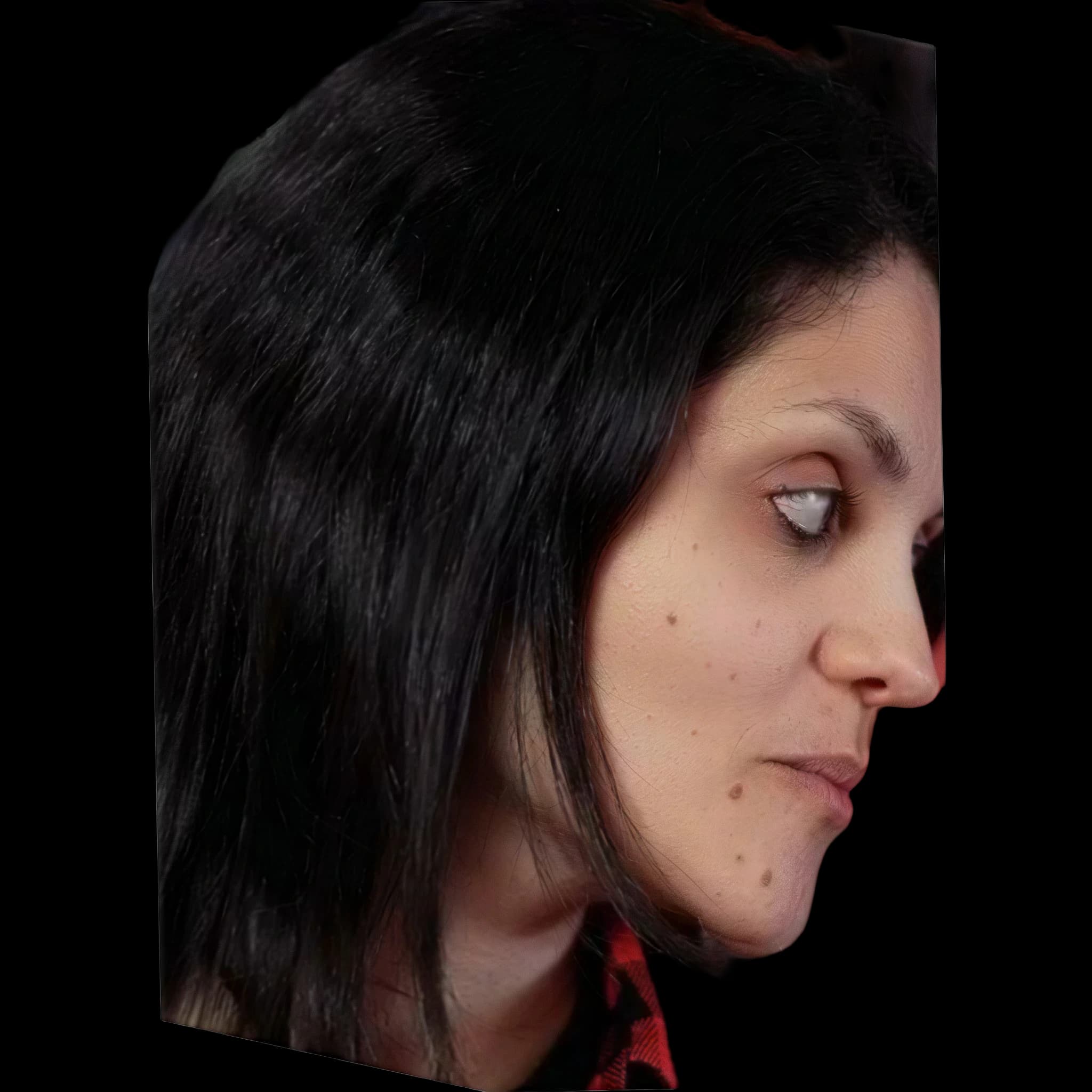 Secondo Tahva (Stefania Sperandio), side profile