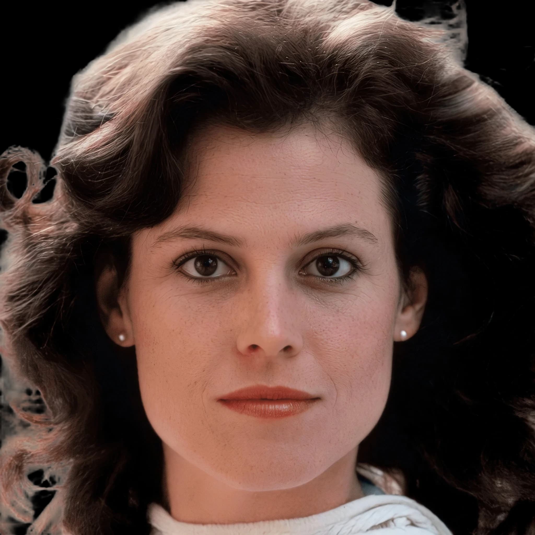 Sigourney Weaver, Hypopigmentation