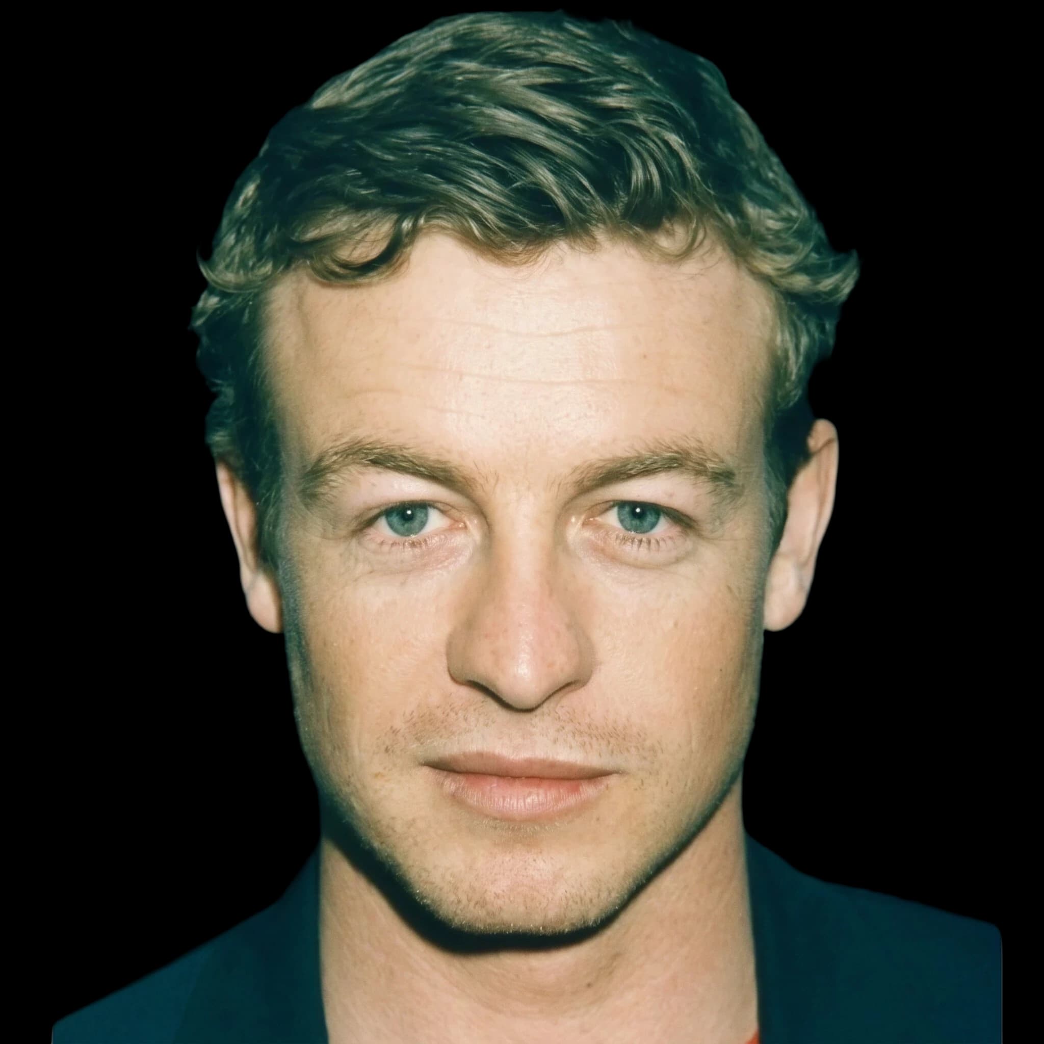 Simon Baker, Cheekbone Prominence