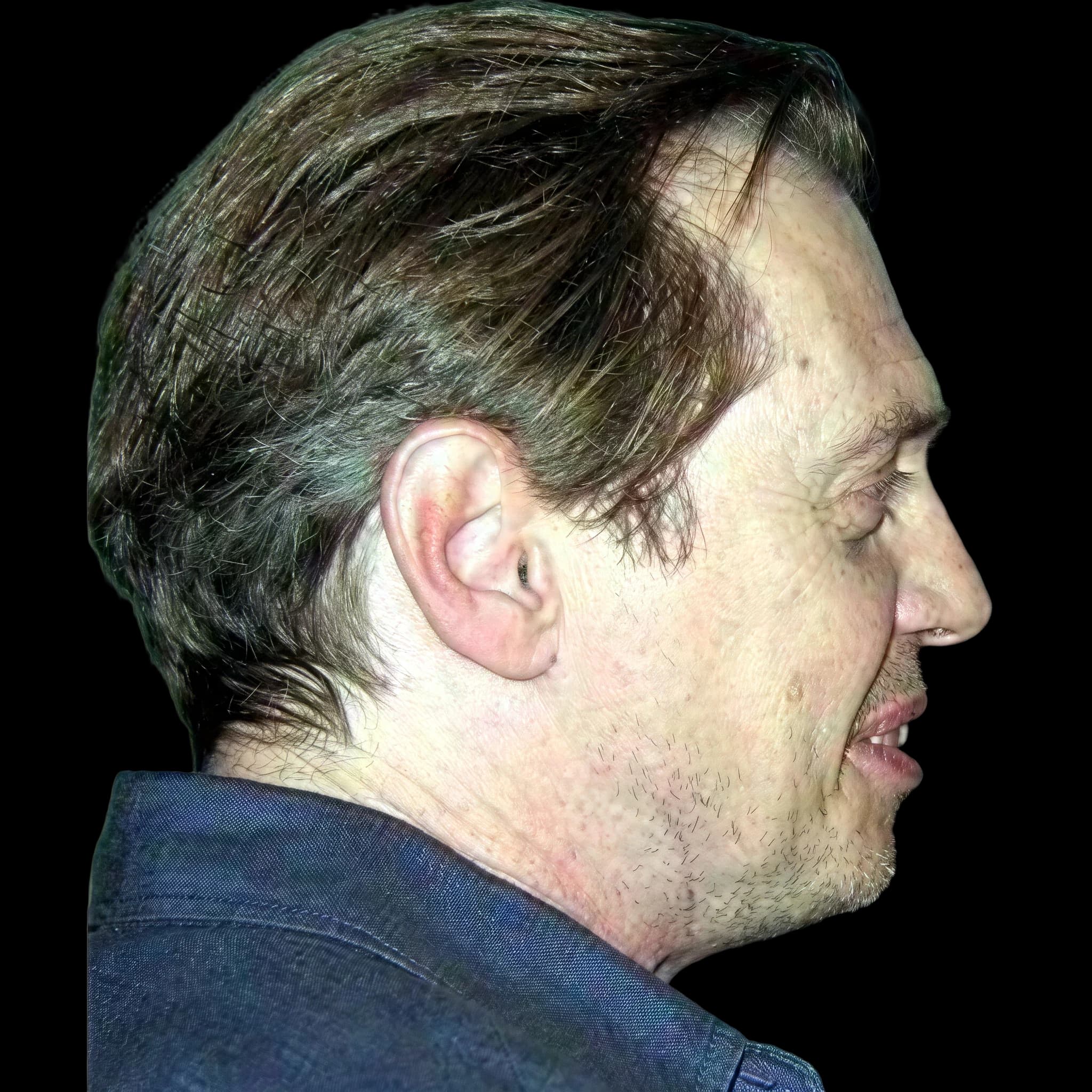 Steve Buscemi, side profile