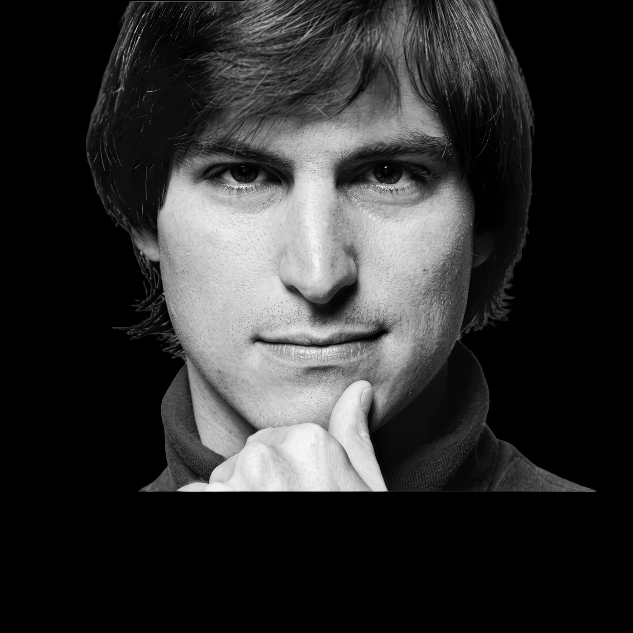 Steve Jobs, Cheekbone Prominence