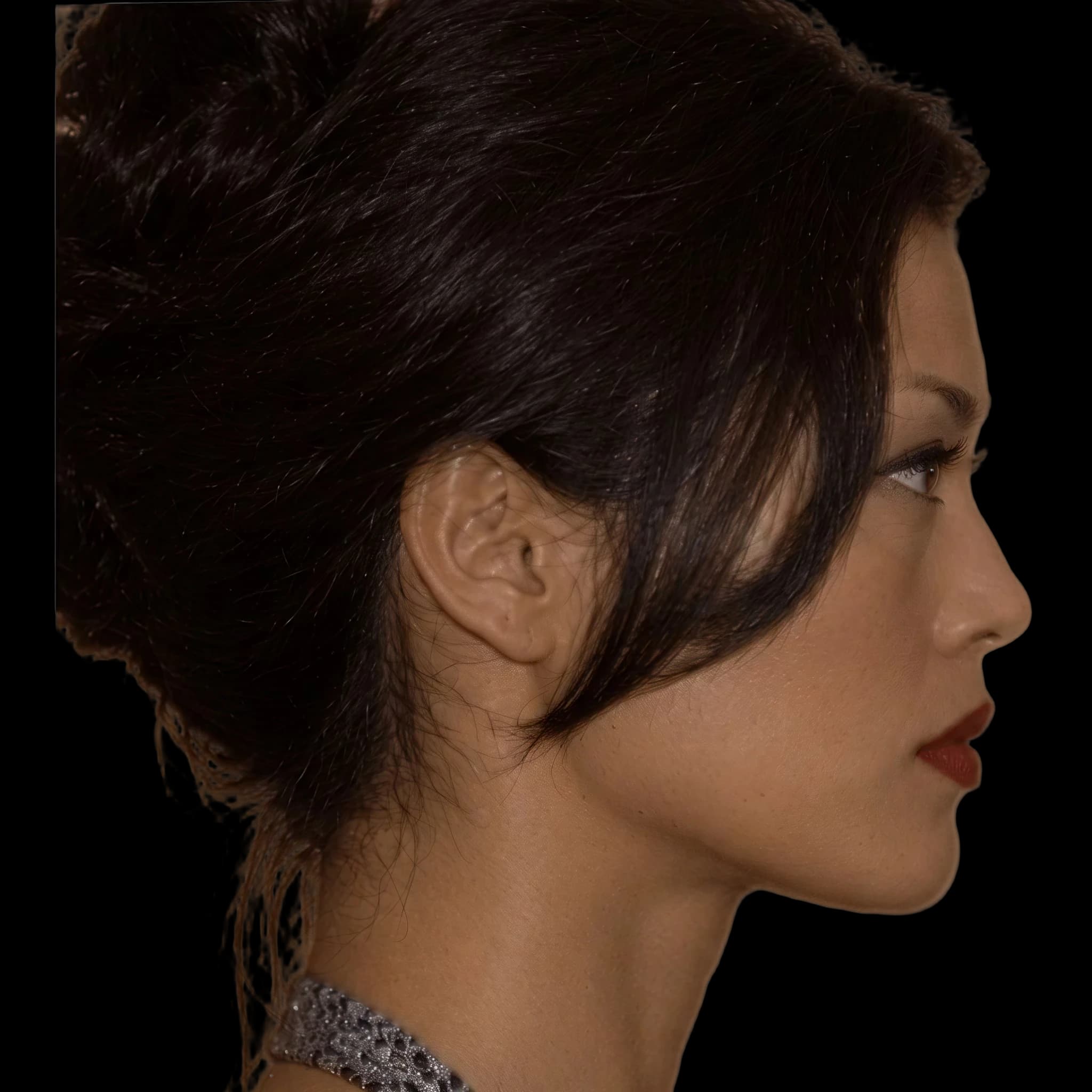 Sun Hi Lee, side profile