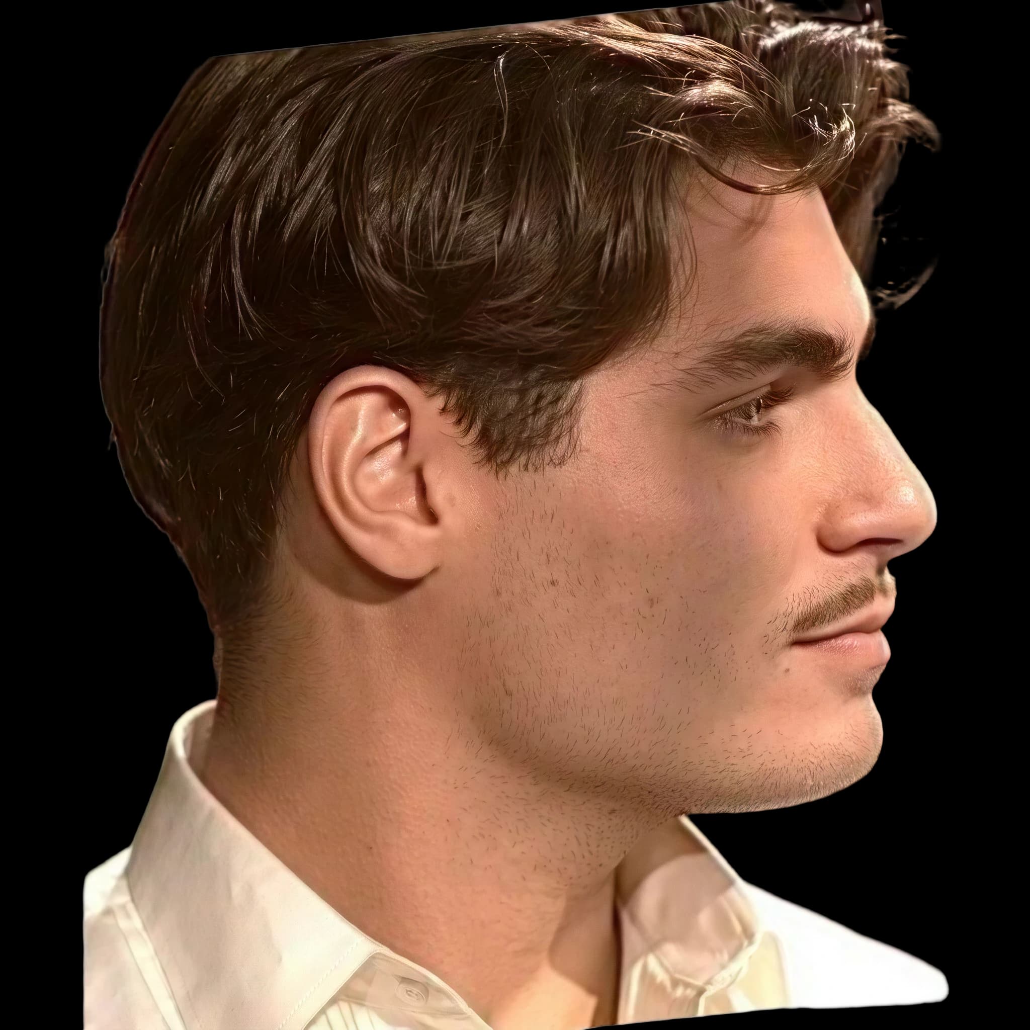 Thiago Lacerda, side profile