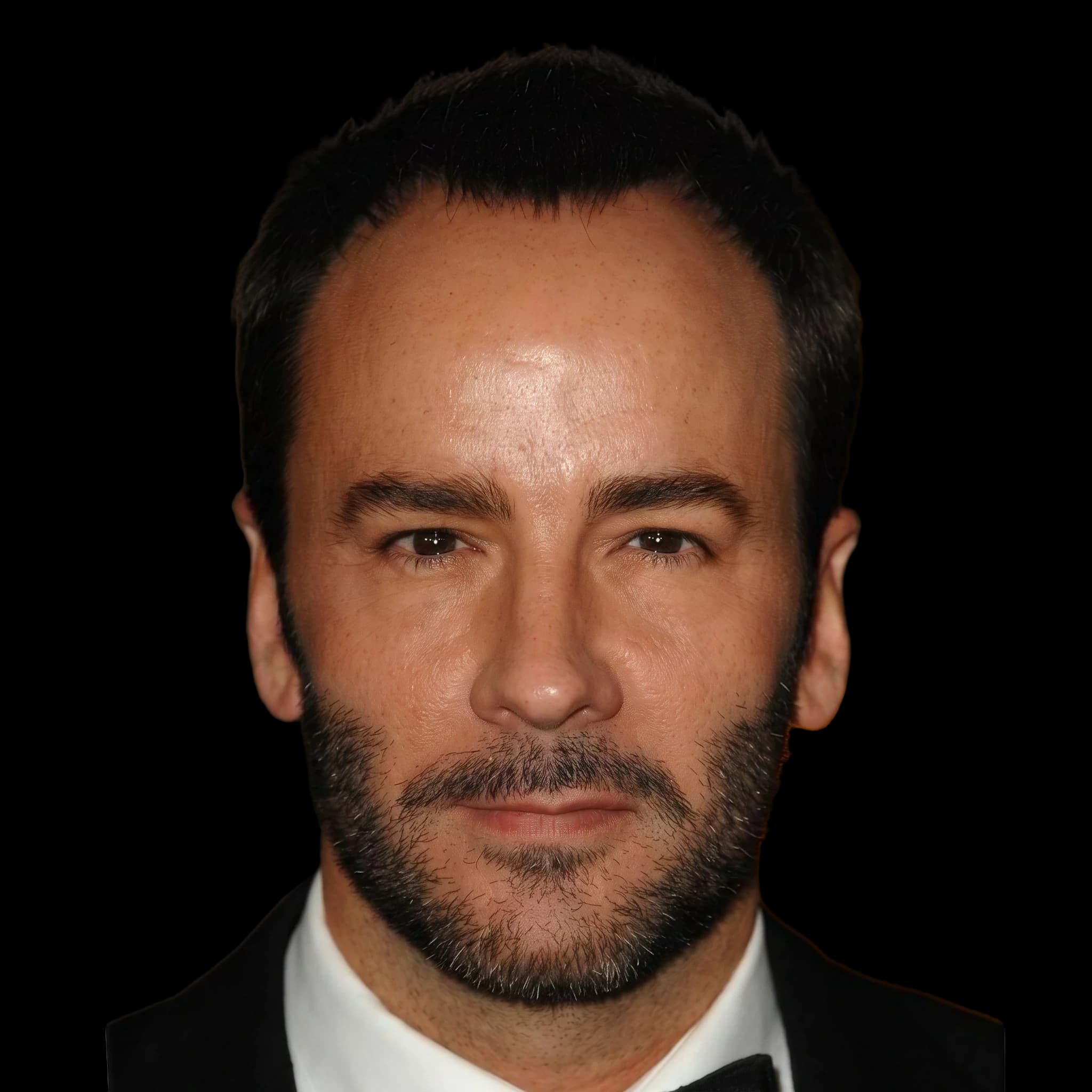 Tom Ford, Cheek Leanness & Ogee Curve