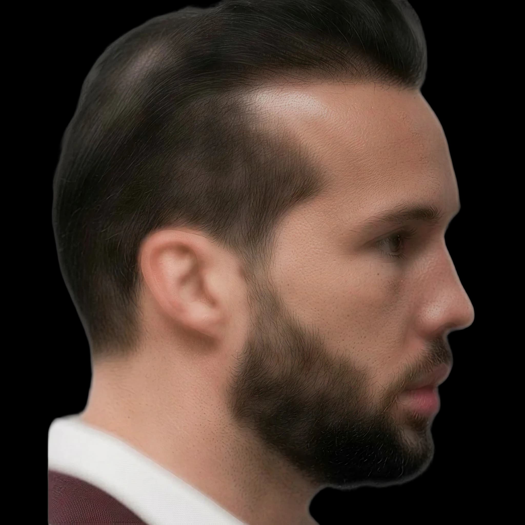 Tristan Tate, side profile