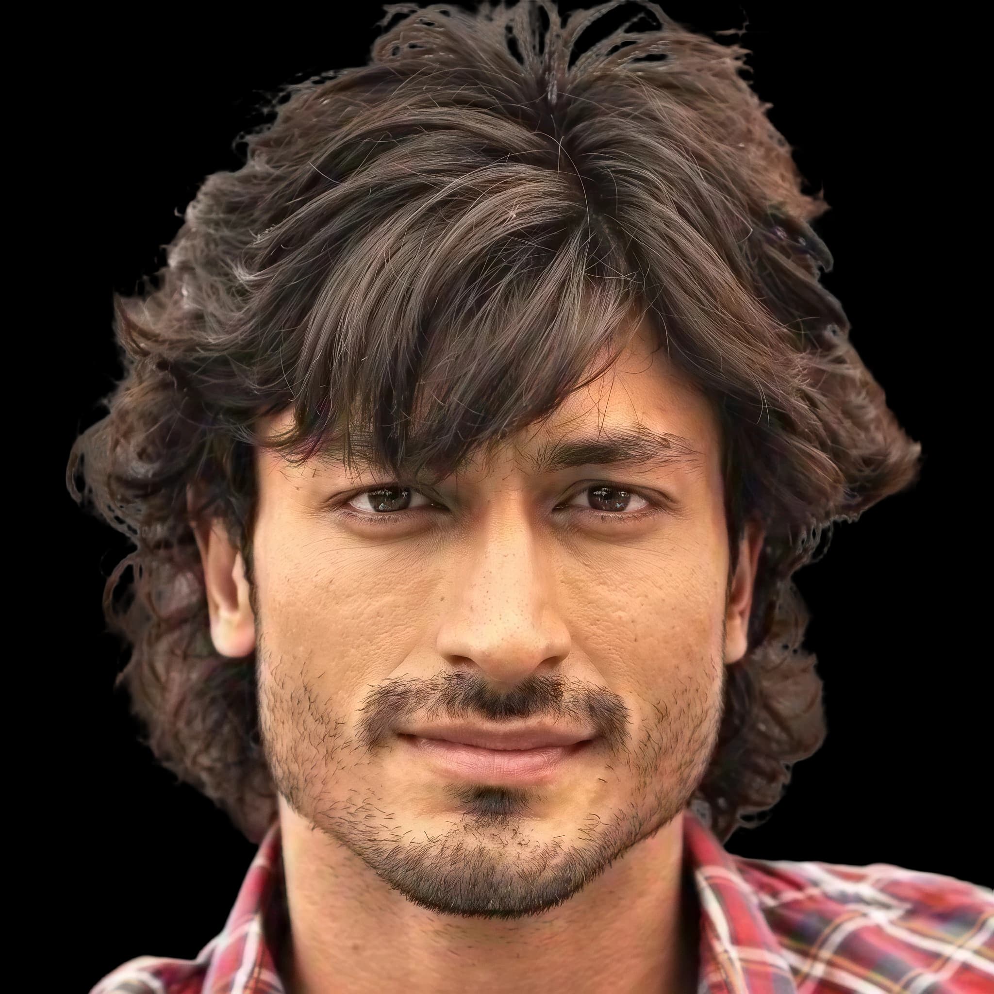 Vidyut jammwal, Cheekbone Prominence