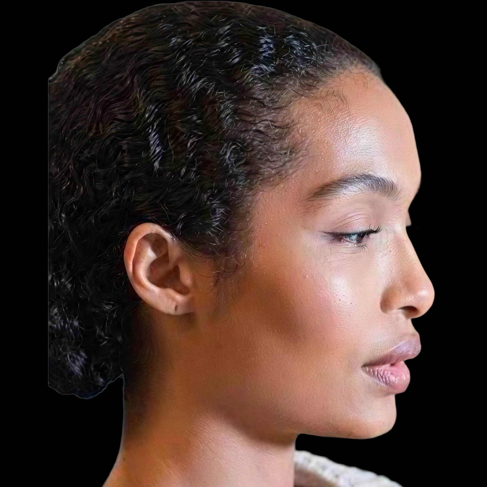 Yara Shahidi, Upper Forehead Slope