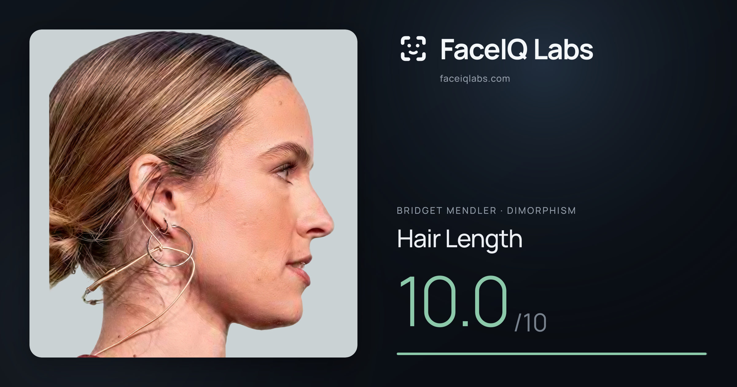 Bridget Mendler Hair Length: 10.0/10, drawn on the photo