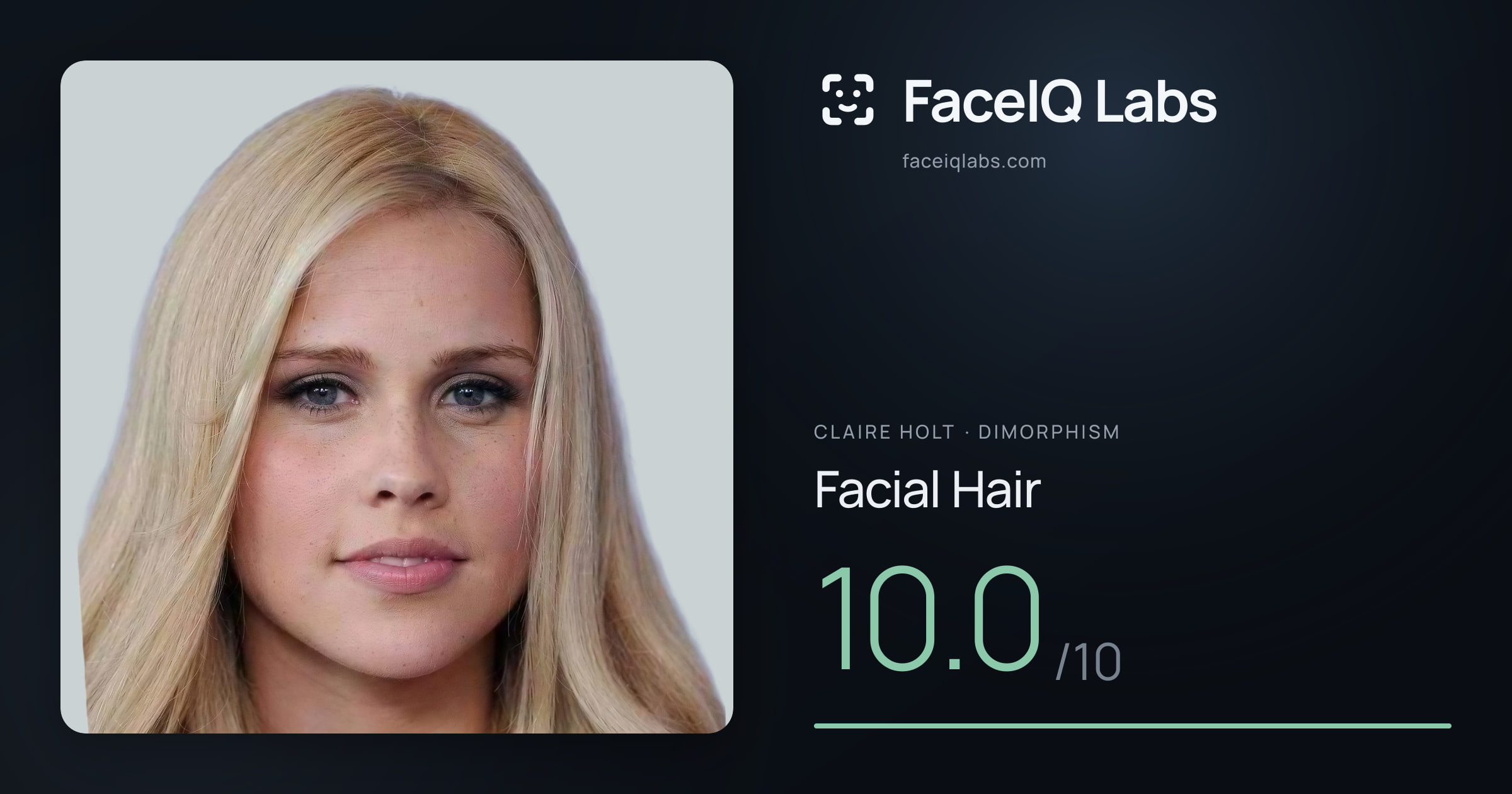 Claire Holt Facial Hair: 10.0/10, drawn on the photo