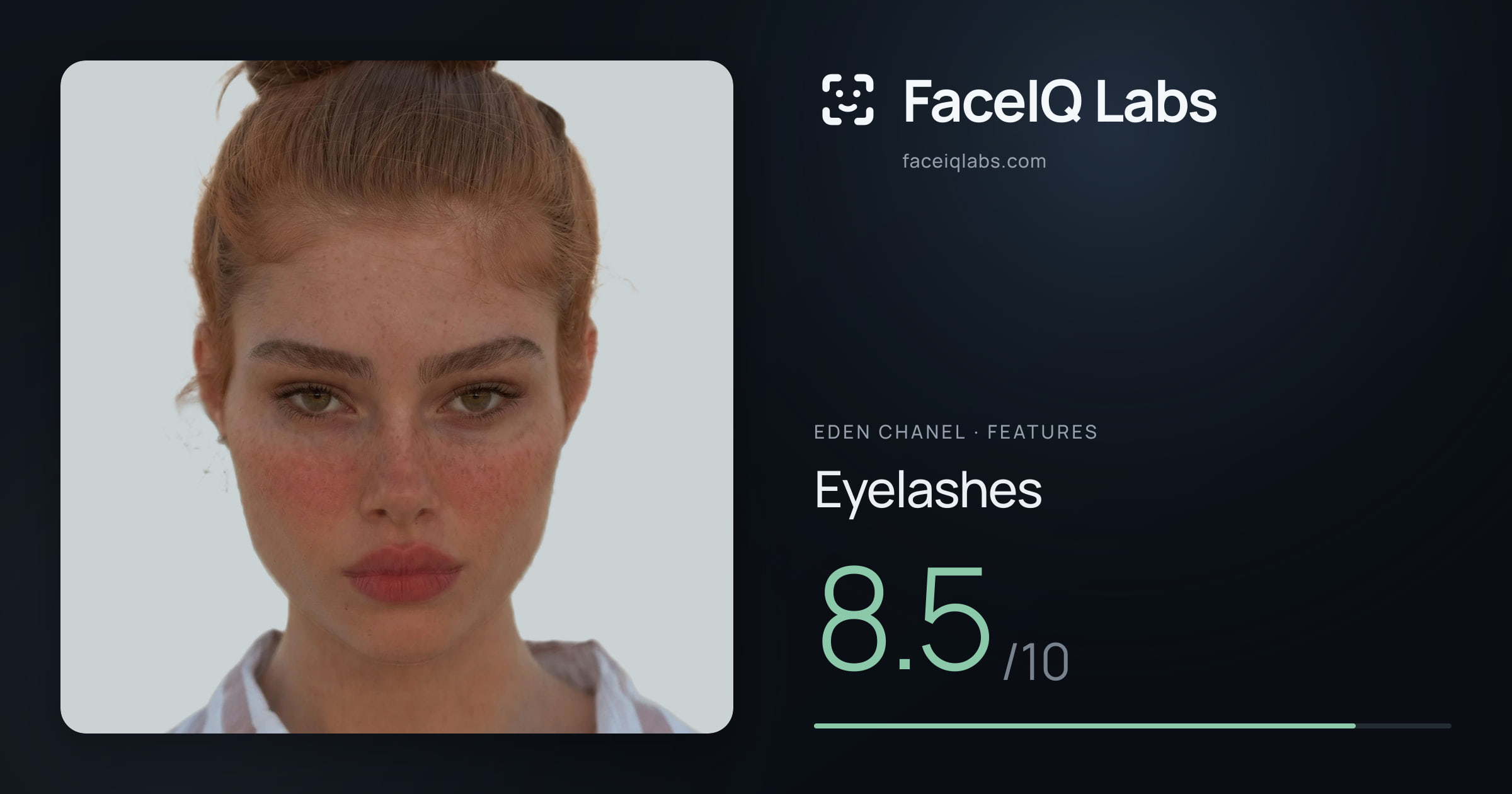 Eden Chanel Eyelashes: 8.5/10, drawn on the photo