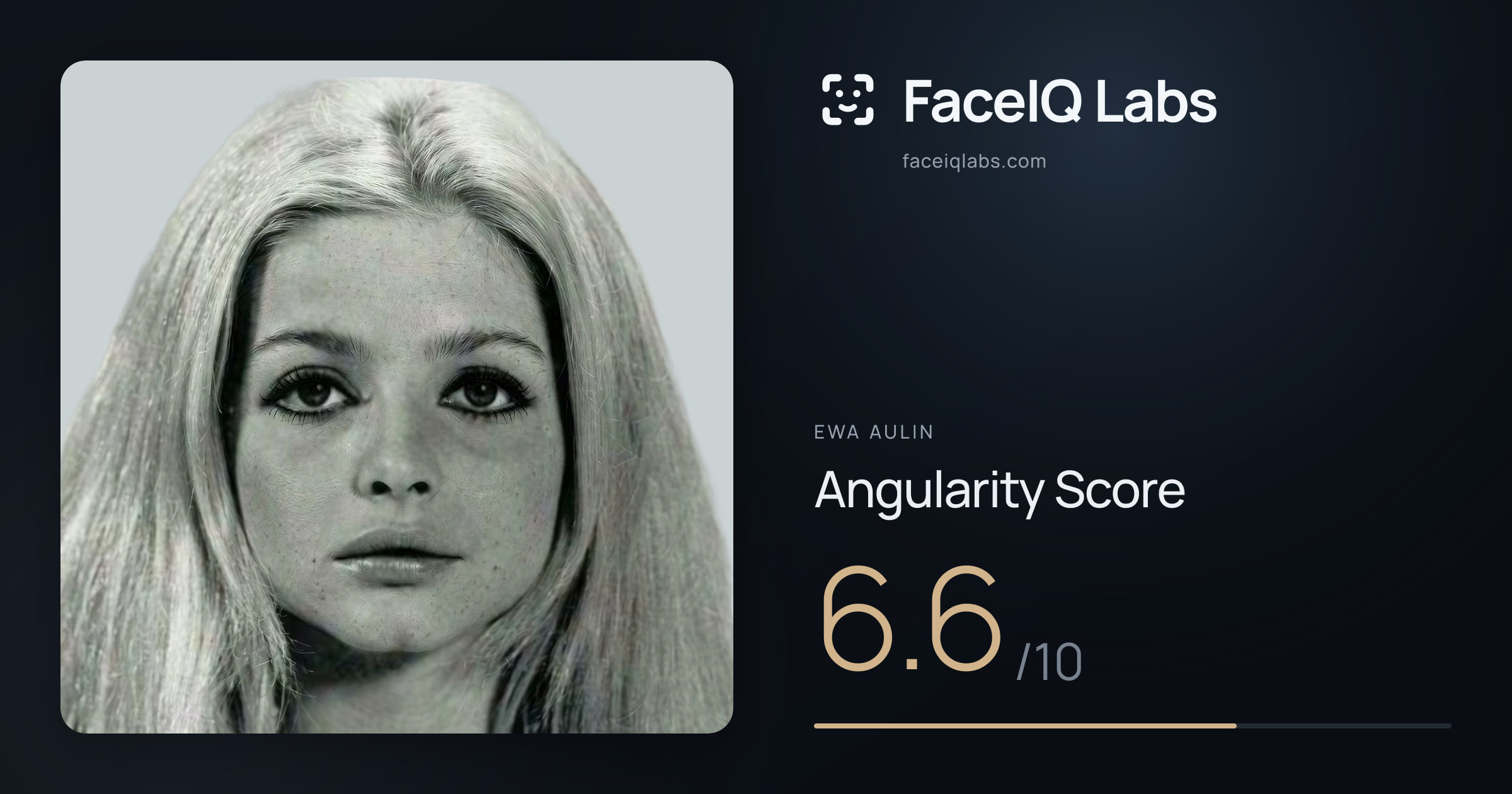 Ewa Aulin Angularity: 6.6/10, with each assessment drawn on the photo