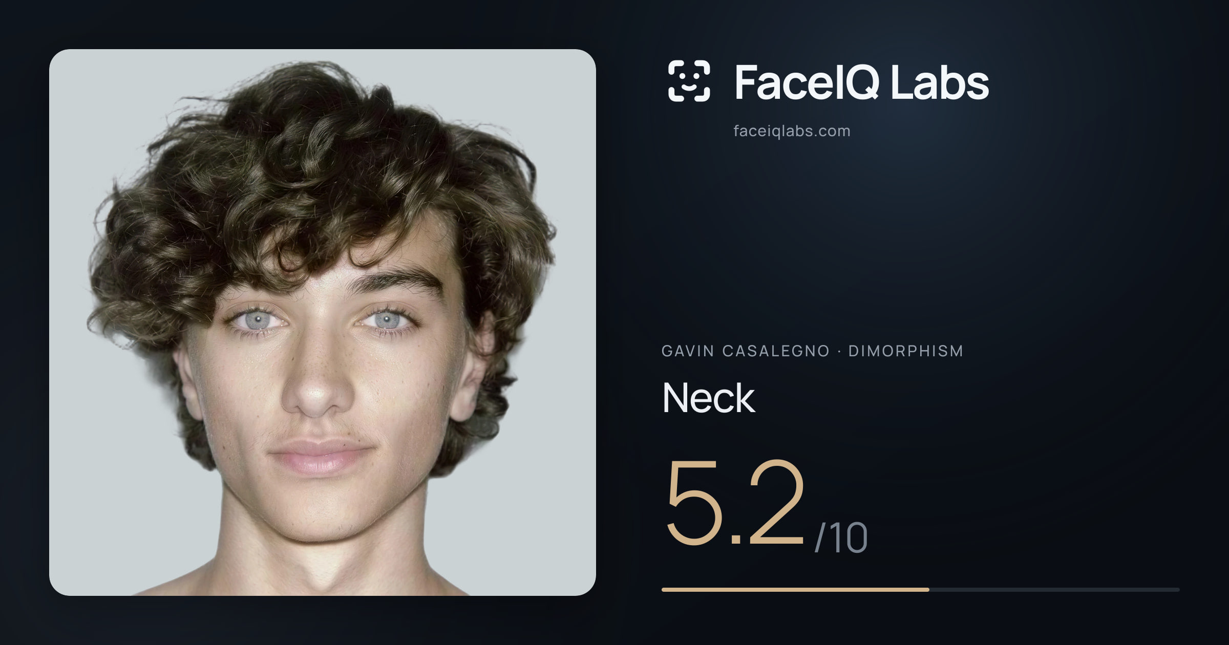 Gavin Casalegno Neck: 5.2/10, drawn on the photo