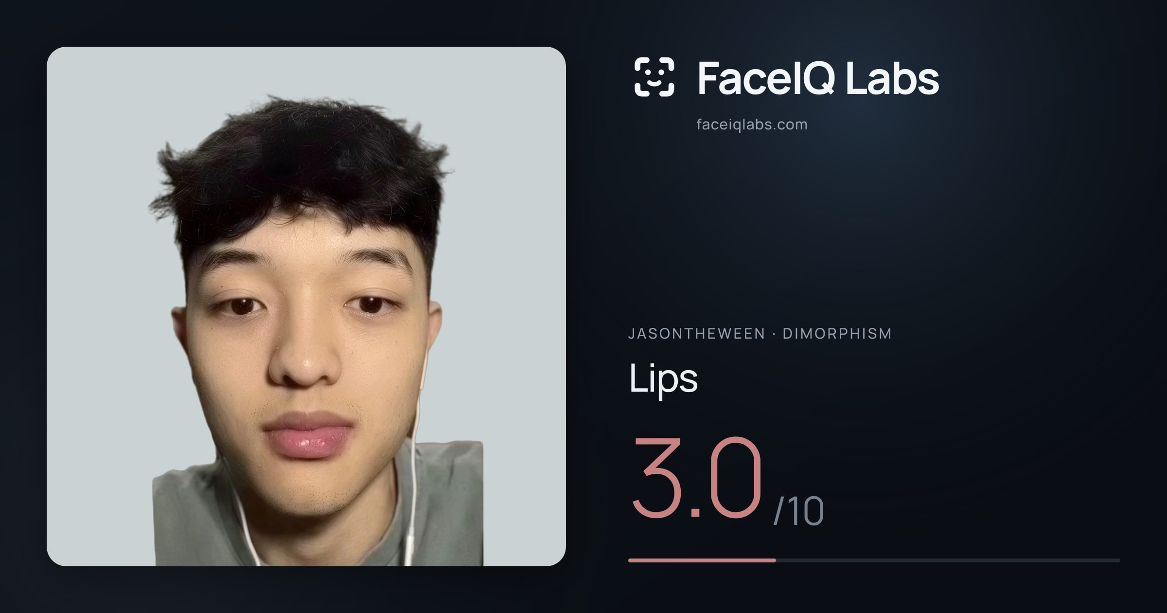 Jasontheween Lips: 3.0/10, drawn on the photo