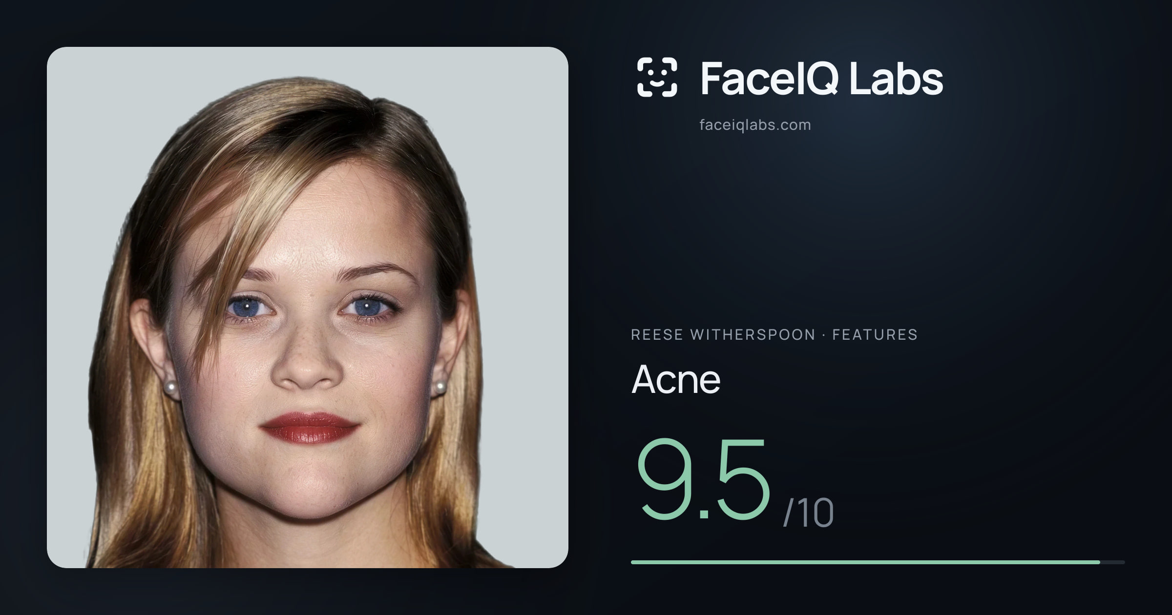 Reese Witherspoon Acne: 9.5/10, drawn on the photo