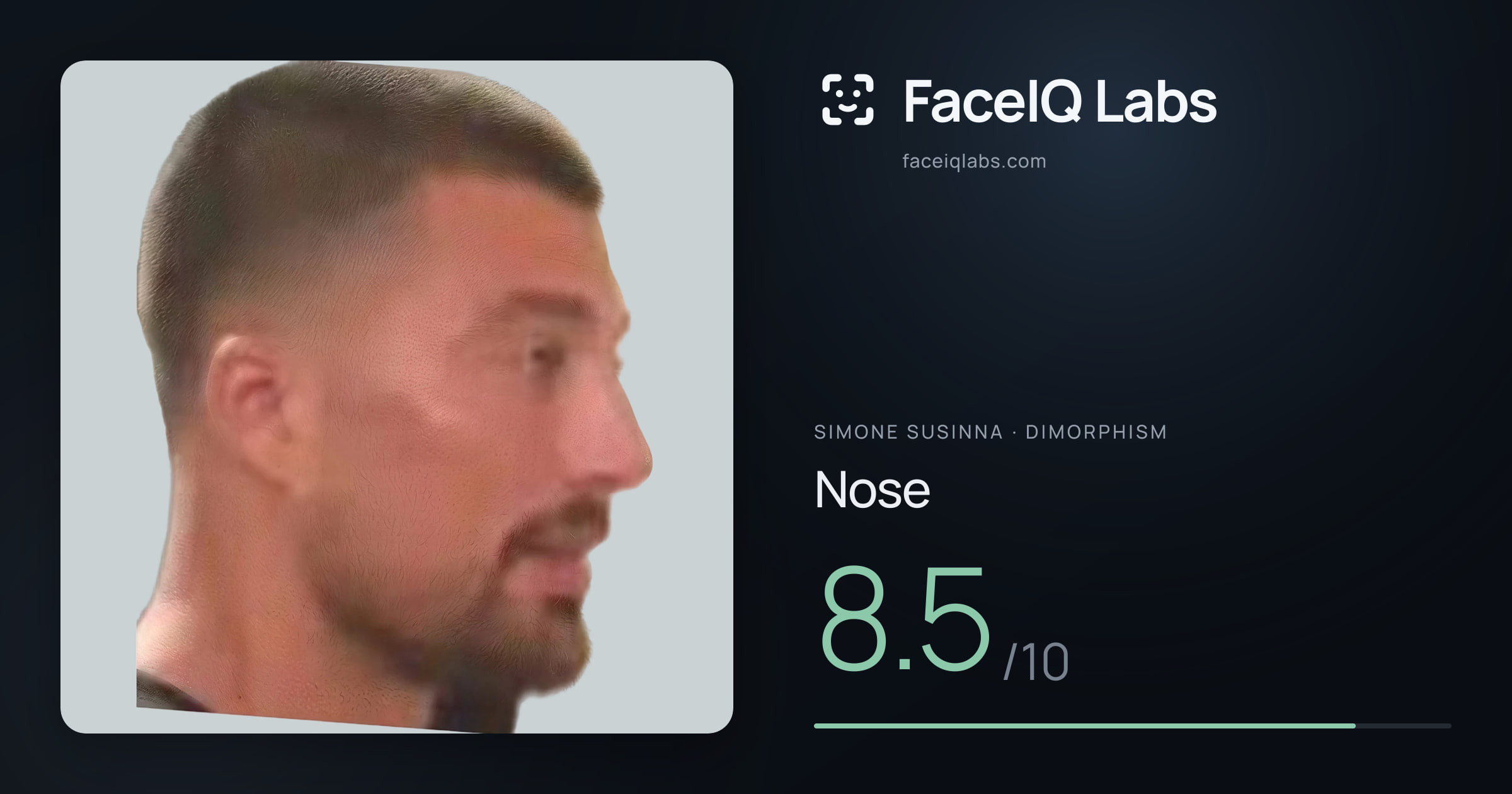 Simone Susinna Nose: 8.5/10, drawn on the photo