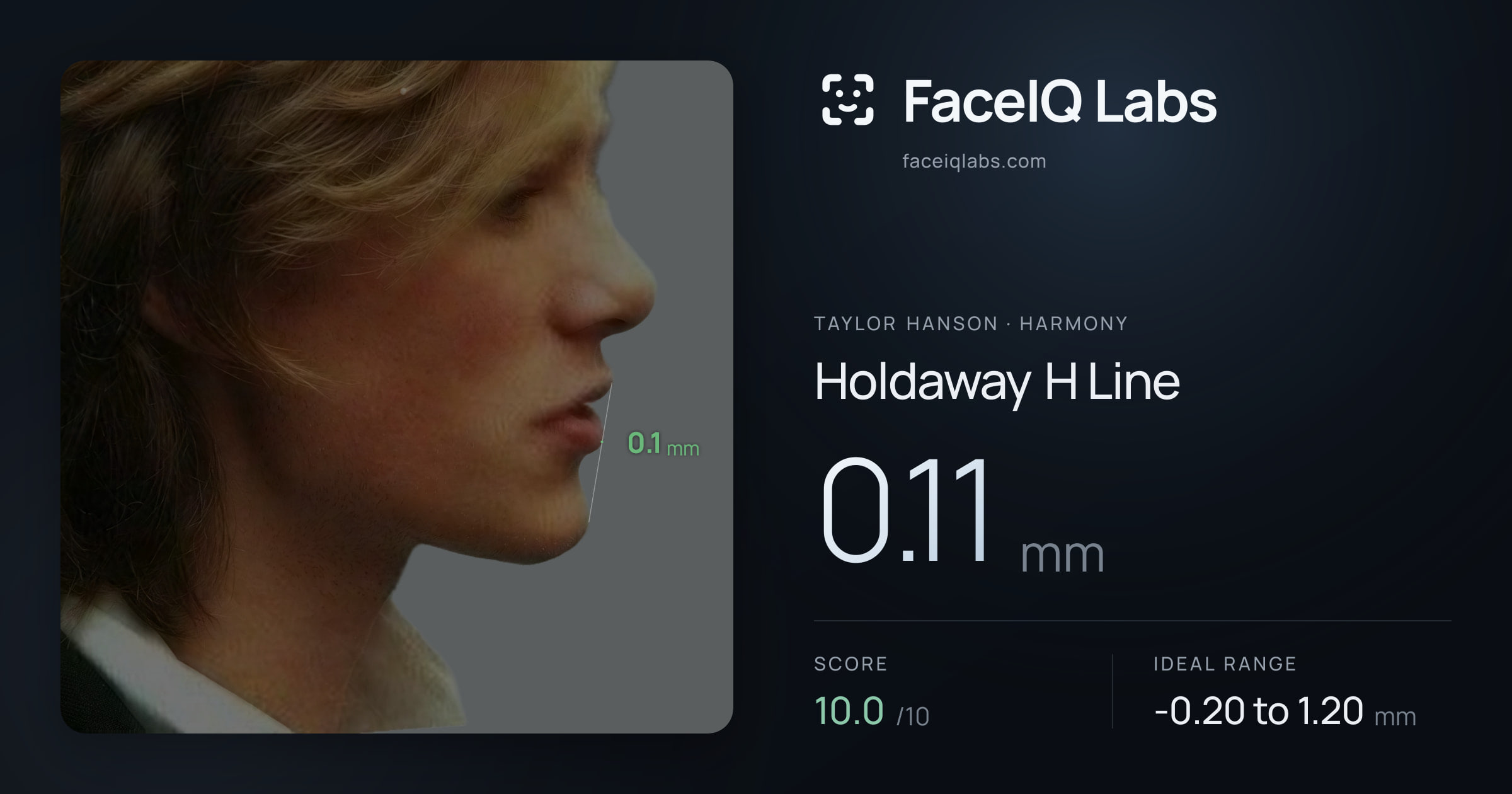 Taylor Hanson Holdaway H Line: 0.11mm, drawn on the photo